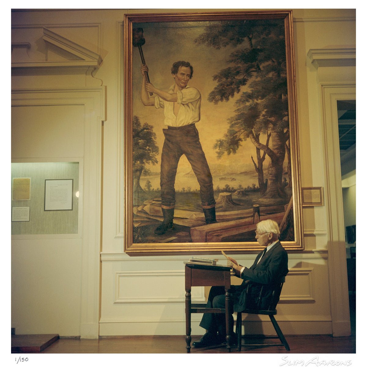 carl sandburg - Slim Aarons - Limited Edition - Estate Stamped - Photography - Getty Images