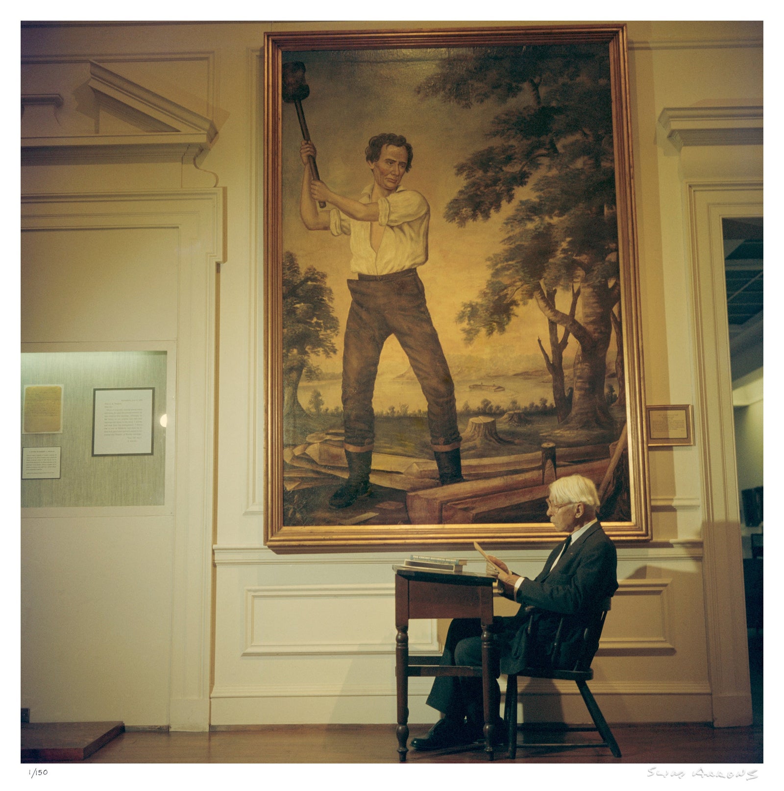 carl sandburg - Slim Aarons - Limited Edition - Estate Stamped - Photography - Getty Images