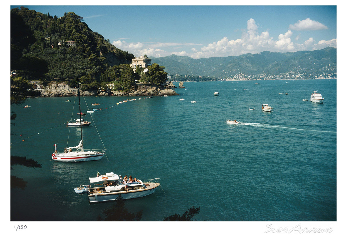 castello di paraggi - Slim Aarons - Limited Edition - Estate Stamped - Photography - Getty Images