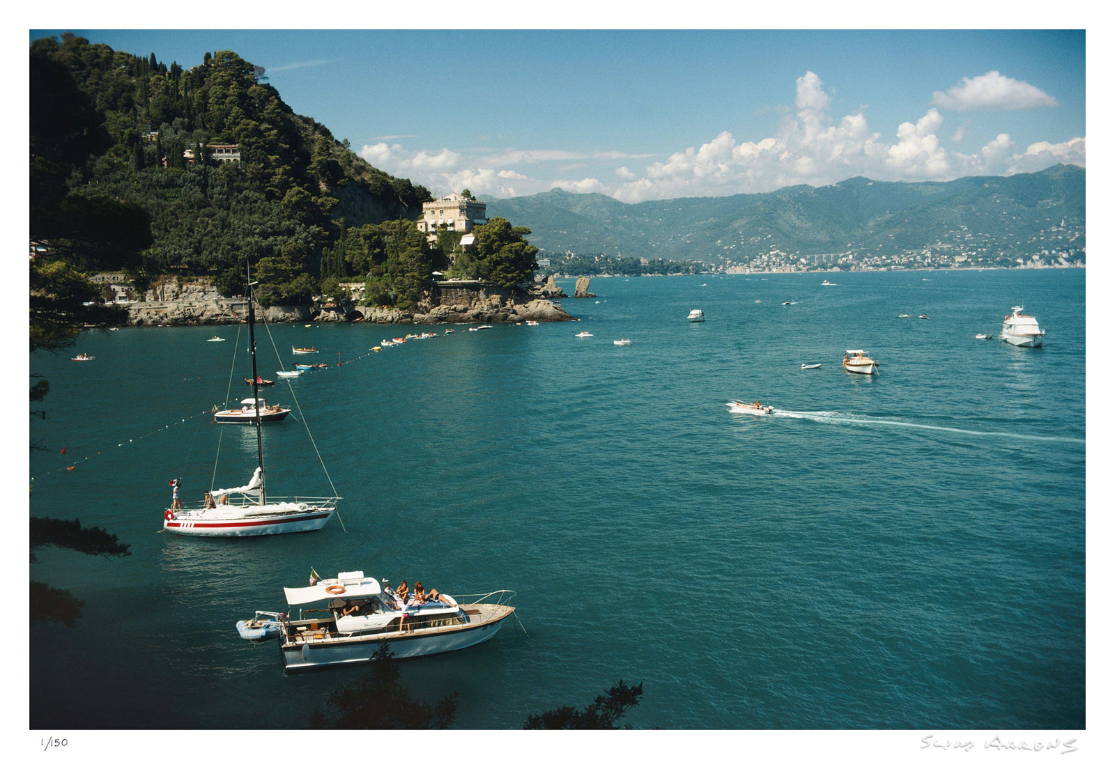 castello di paraggi - Slim Aarons - Limited Edition - Estate Stamped - Photography - Getty Images