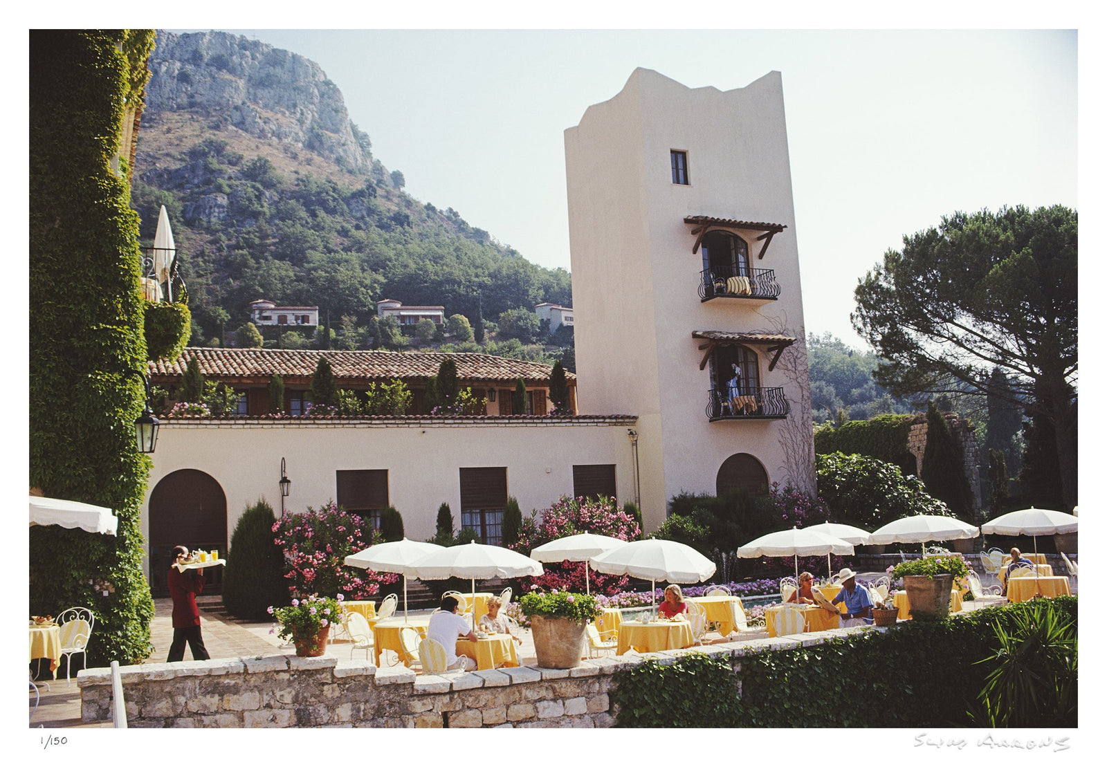 chateau saint martin - Slim Aarons - Limited Edition - Estate Stamped - Photography - Getty Images