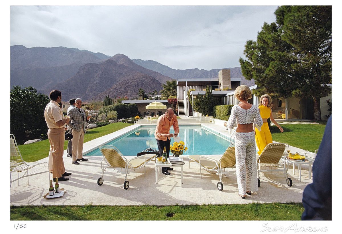 cocktail hour - Slim Aarons - Limited Edition - Estate Stamped - Photography - Getty Images