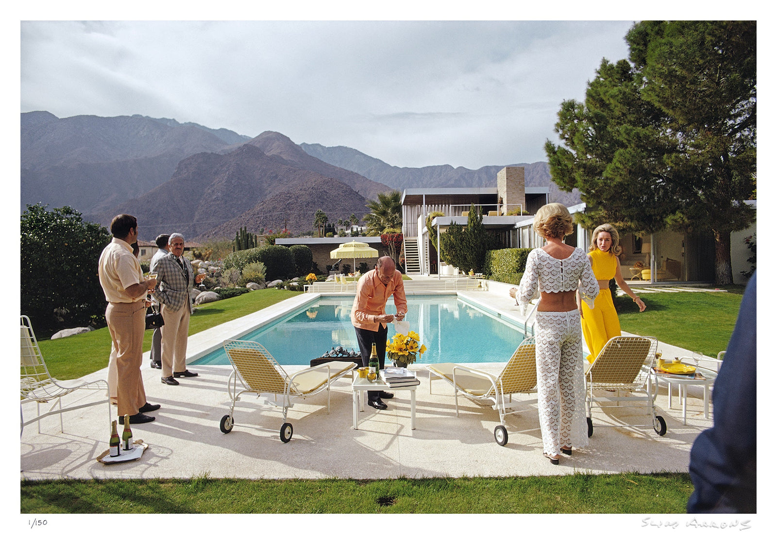 cocktail hour - Slim Aarons - Limited Edition - Estate Stamped - Photography - Getty Images