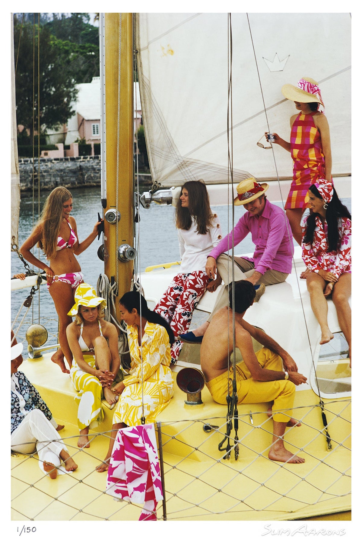 colourful crew - Slim Aarons - Limited Edition - Estate Stamped - Photography - Getty Images