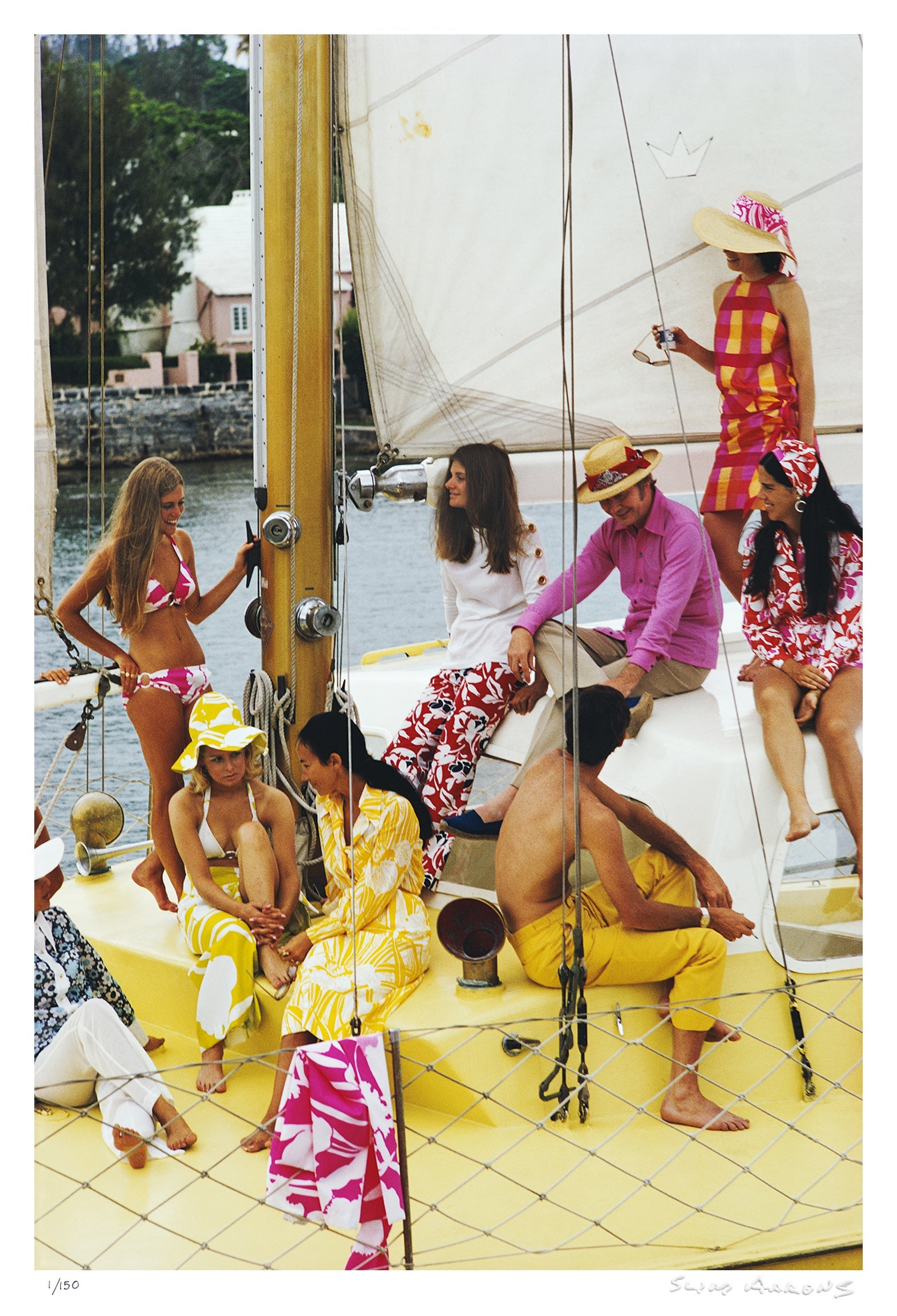colourful crew - Slim Aarons - Limited Edition - Estate Stamped - Photography - Getty Images