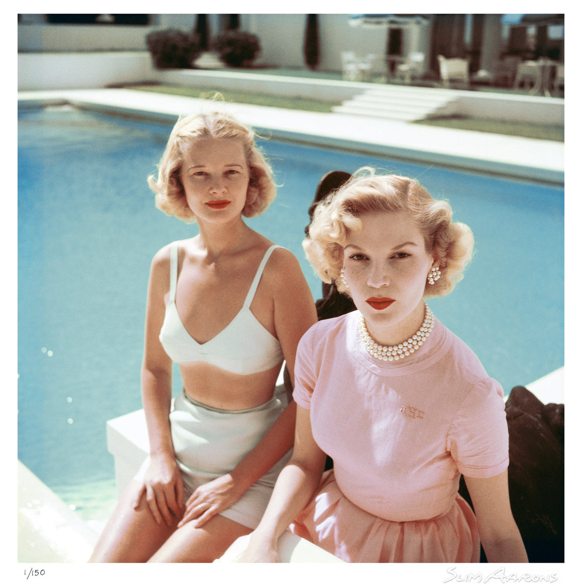 connelly and guest - Slim Aarons - Limited Edition - Estate Stamped - Photography - Getty Images