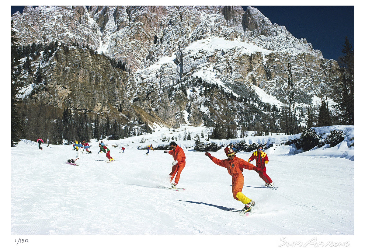 cortina dampezzo 1 - Slim Aarons - Limited Edition - Estate Stamped - Photography - Getty Images