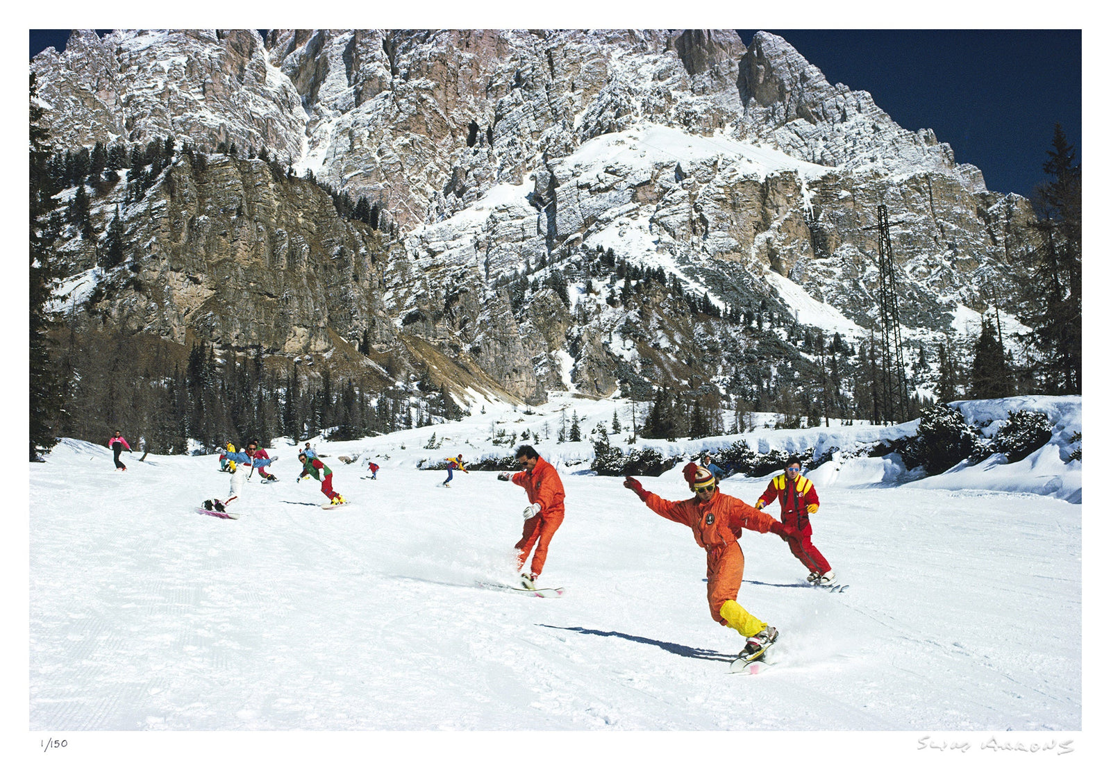 cortina dampezzo 1 - Slim Aarons - Limited Edition - Estate Stamped - Photography - Getty Images