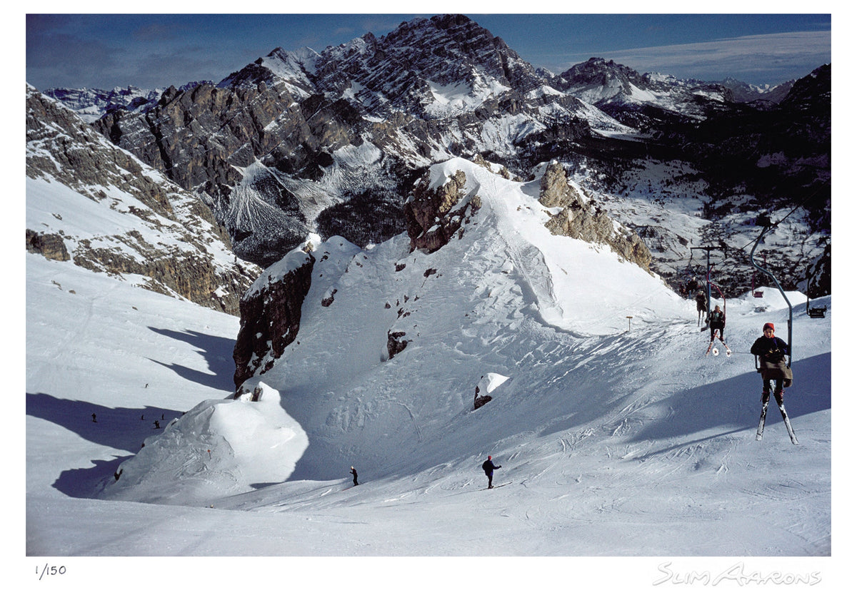 cortina dampezzo 2 - Slim Aarons - Limited Edition - Estate Stamped - Photography - Getty Images