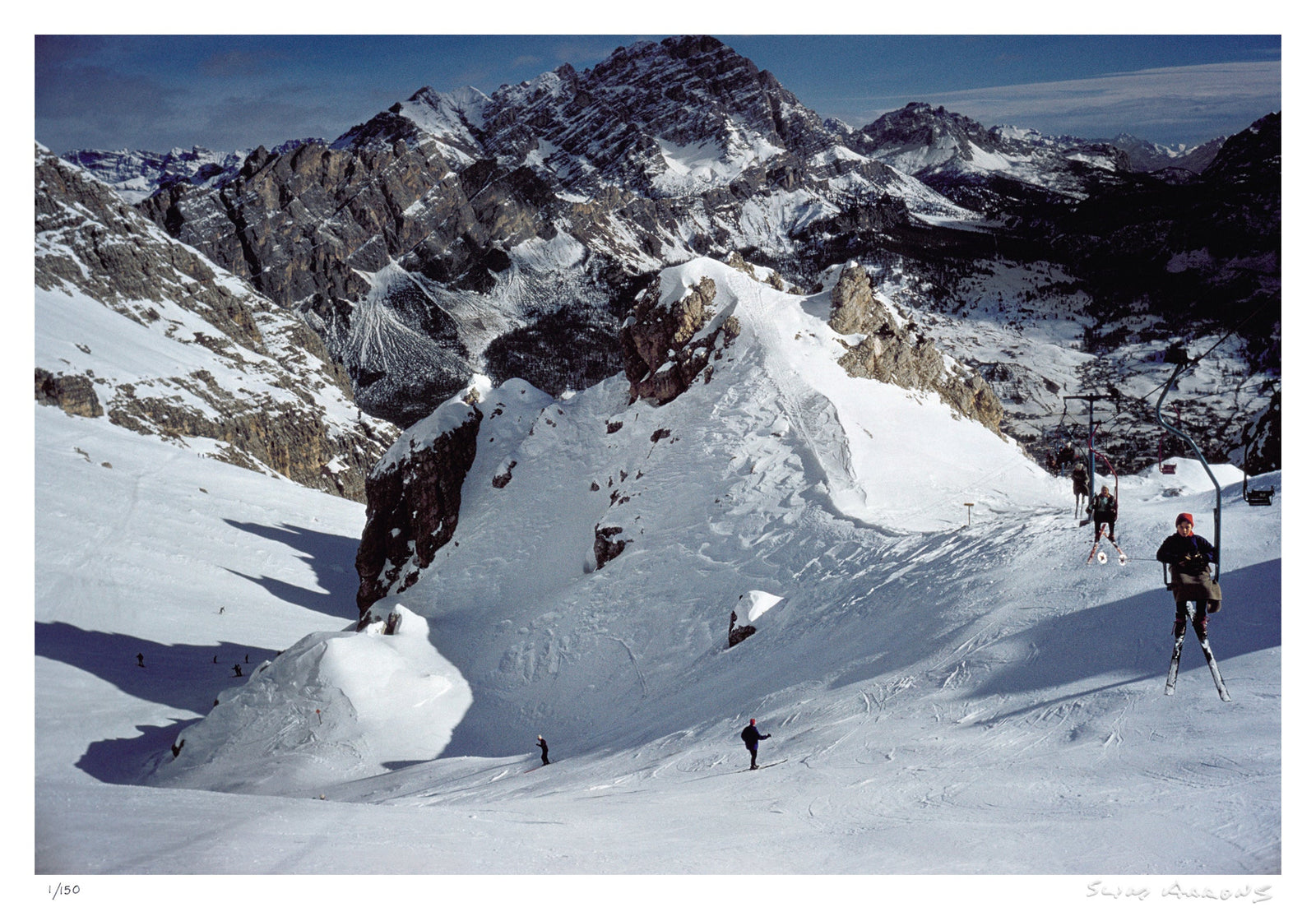 cortina dampezzo 2 - Slim Aarons - Limited Edition - Estate Stamped - Photography - Getty Images