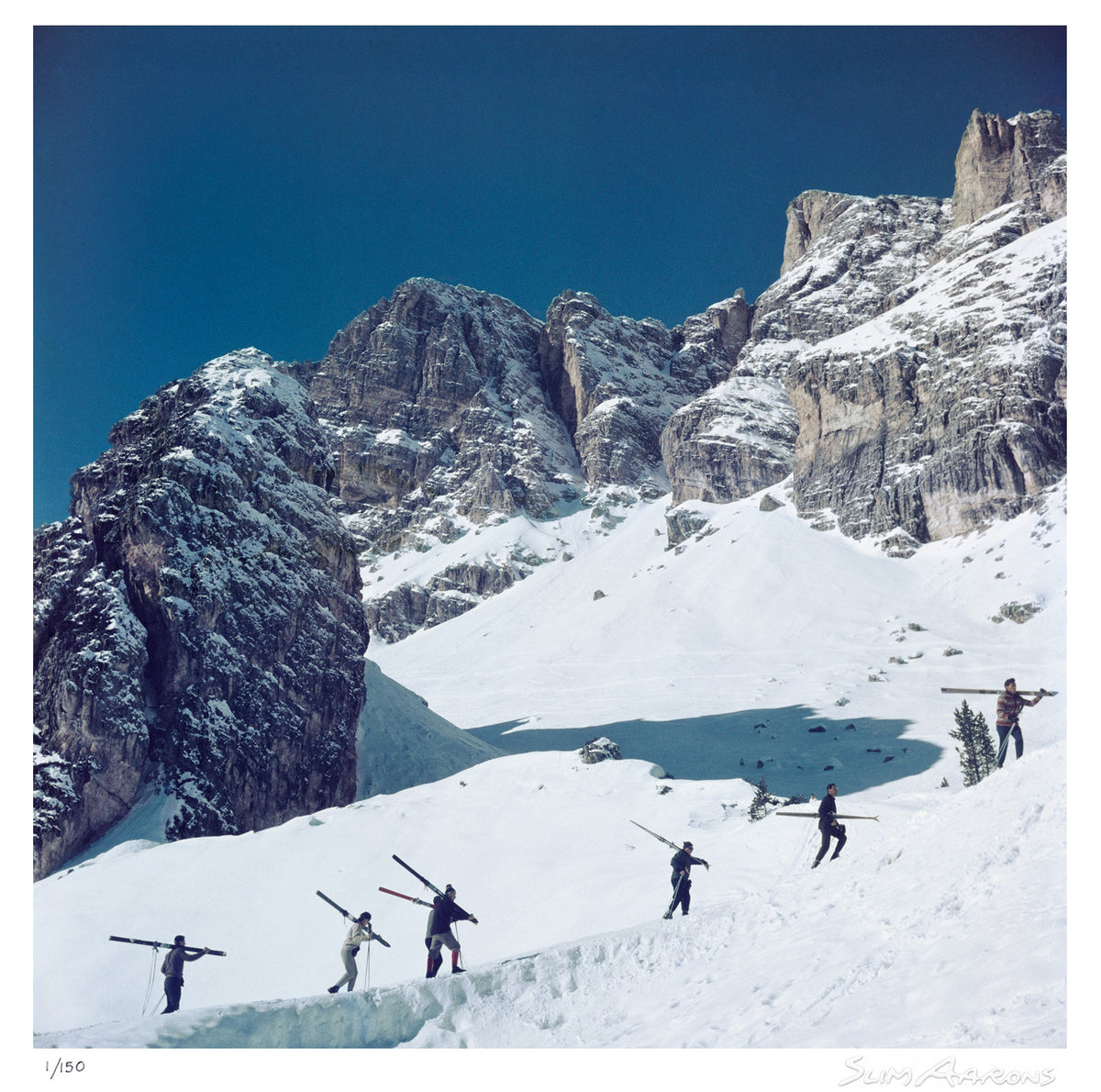 cortina dampezzo - Slim Aarons - Limited Edition - Estate Stamped - Photography - Getty Images