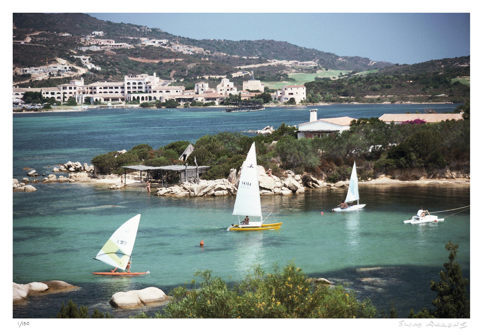 costa smeralda sardinia - Slim Aarons - Limited Edition - Estate Stamped - Photography - Getty Images