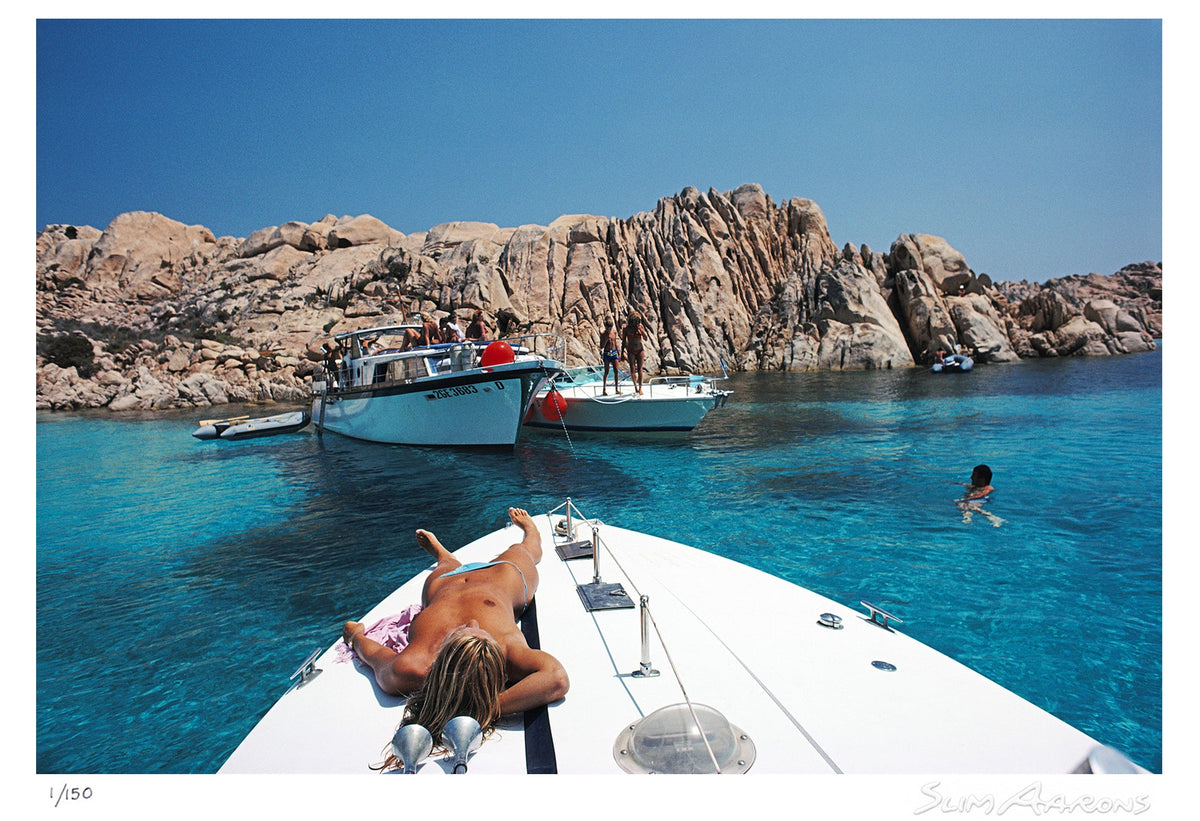 countess on deck - Slim Aarons - Limited Edition - Estate Stamped - Photography - Getty Images