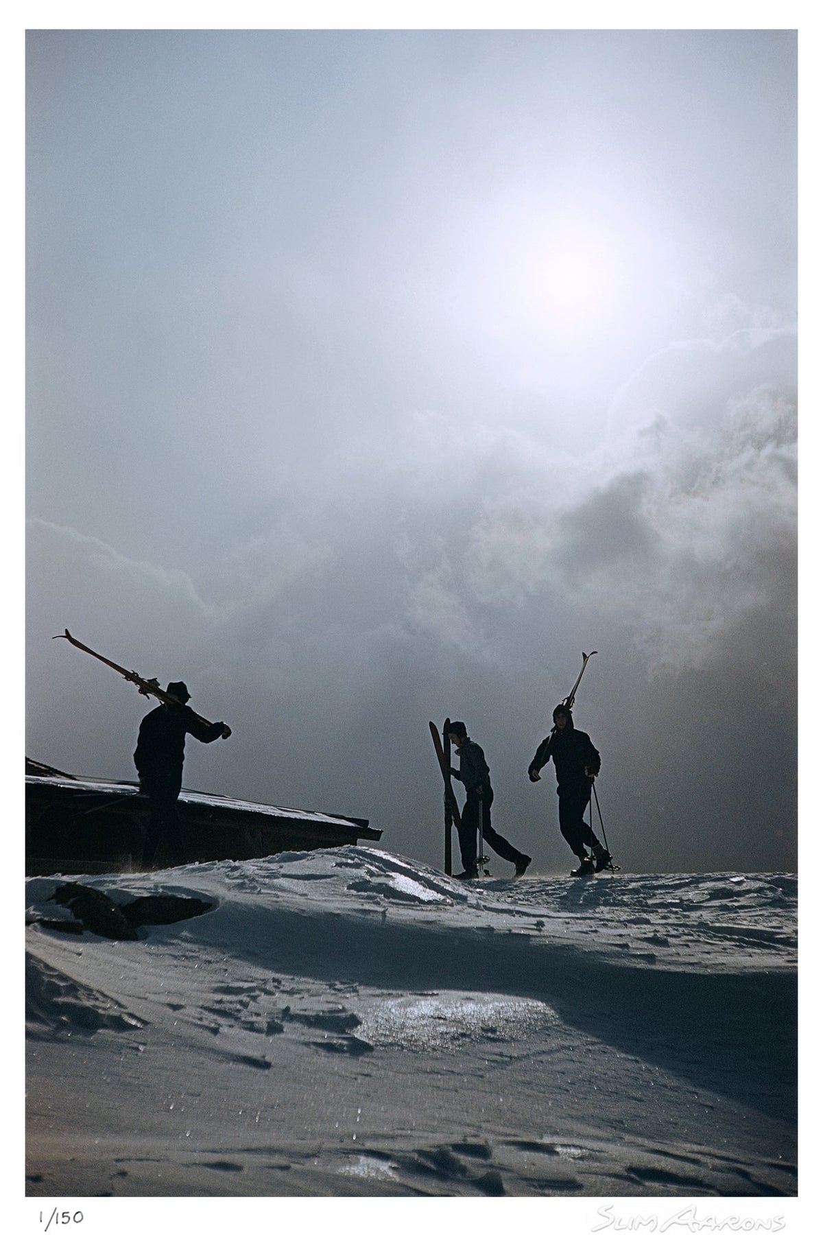 cranmore mountain skiers - Slim Aarons - Limited Edition - Estate Stamped - Photography - Getty Images
