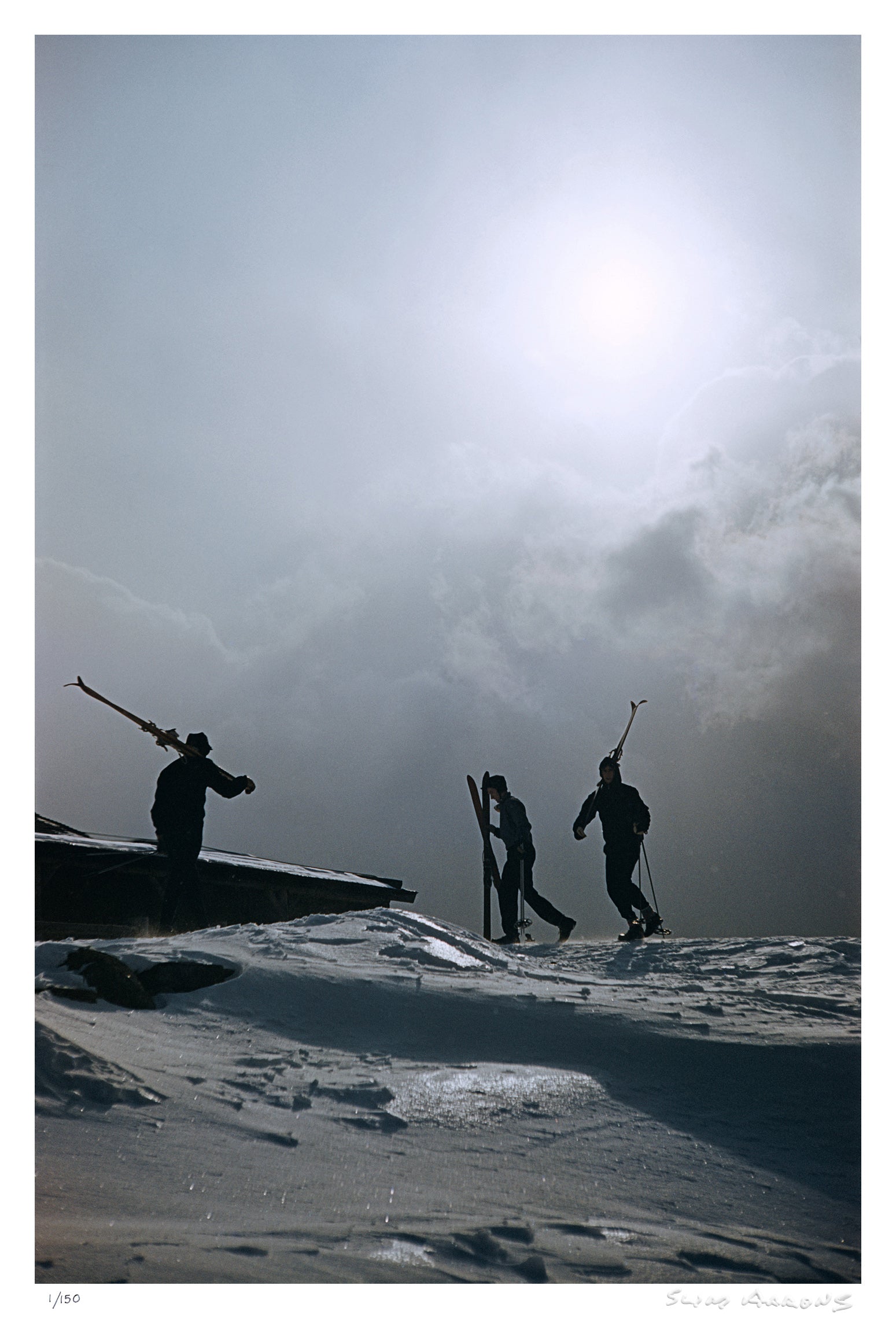 cranmore mountain skiers - Slim Aarons - Limited Edition - Estate Stamped - Photography - Getty Images