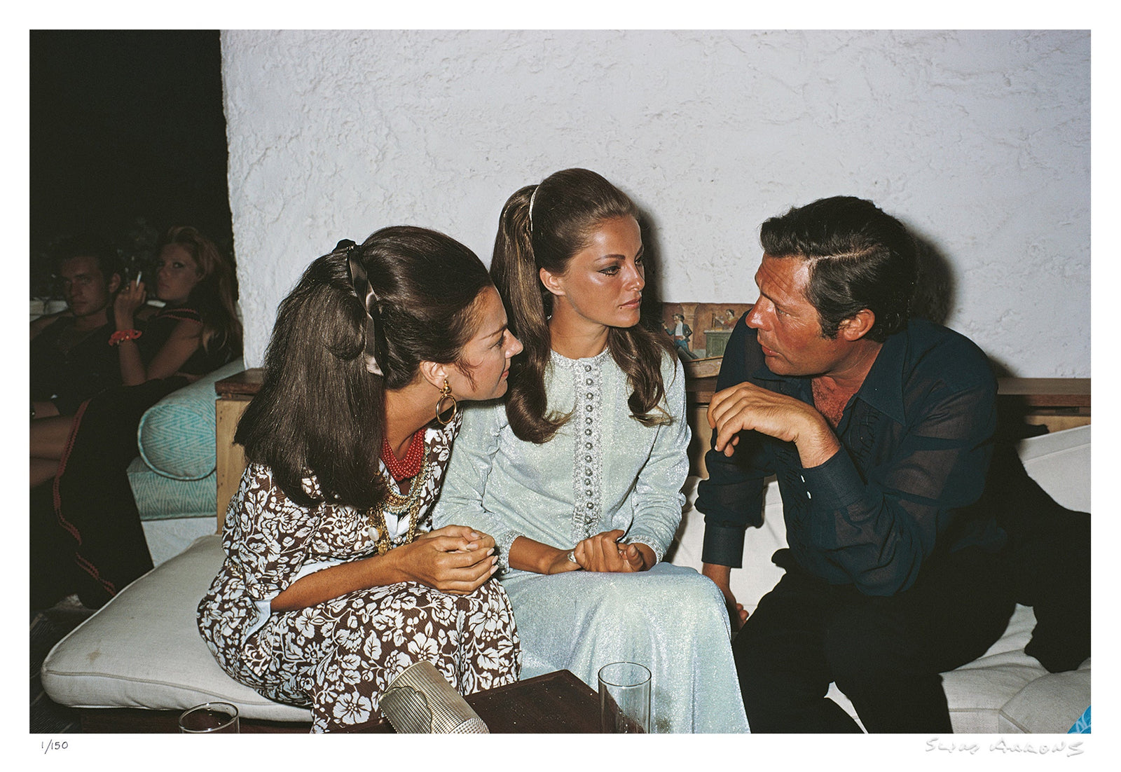 crespi and mastroianni - Slim Aarons - Limited Edition - Estate Stamped - Photography - Getty Images