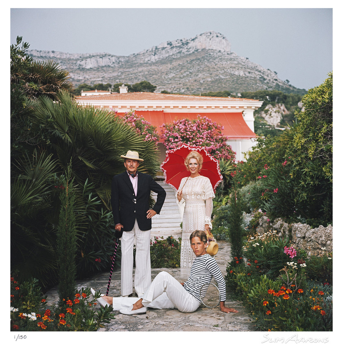 de rosieres family - Slim Aarons - Limited Edition - Estate Stamped - Photography - Getty Images