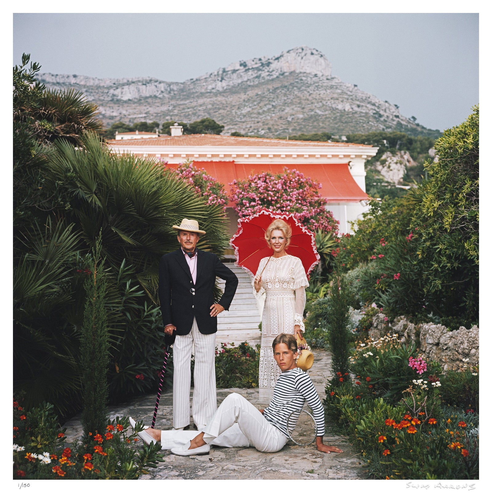 de rosieres family - Slim Aarons - Limited Edition - Estate Stamped - Photography - Getty Images