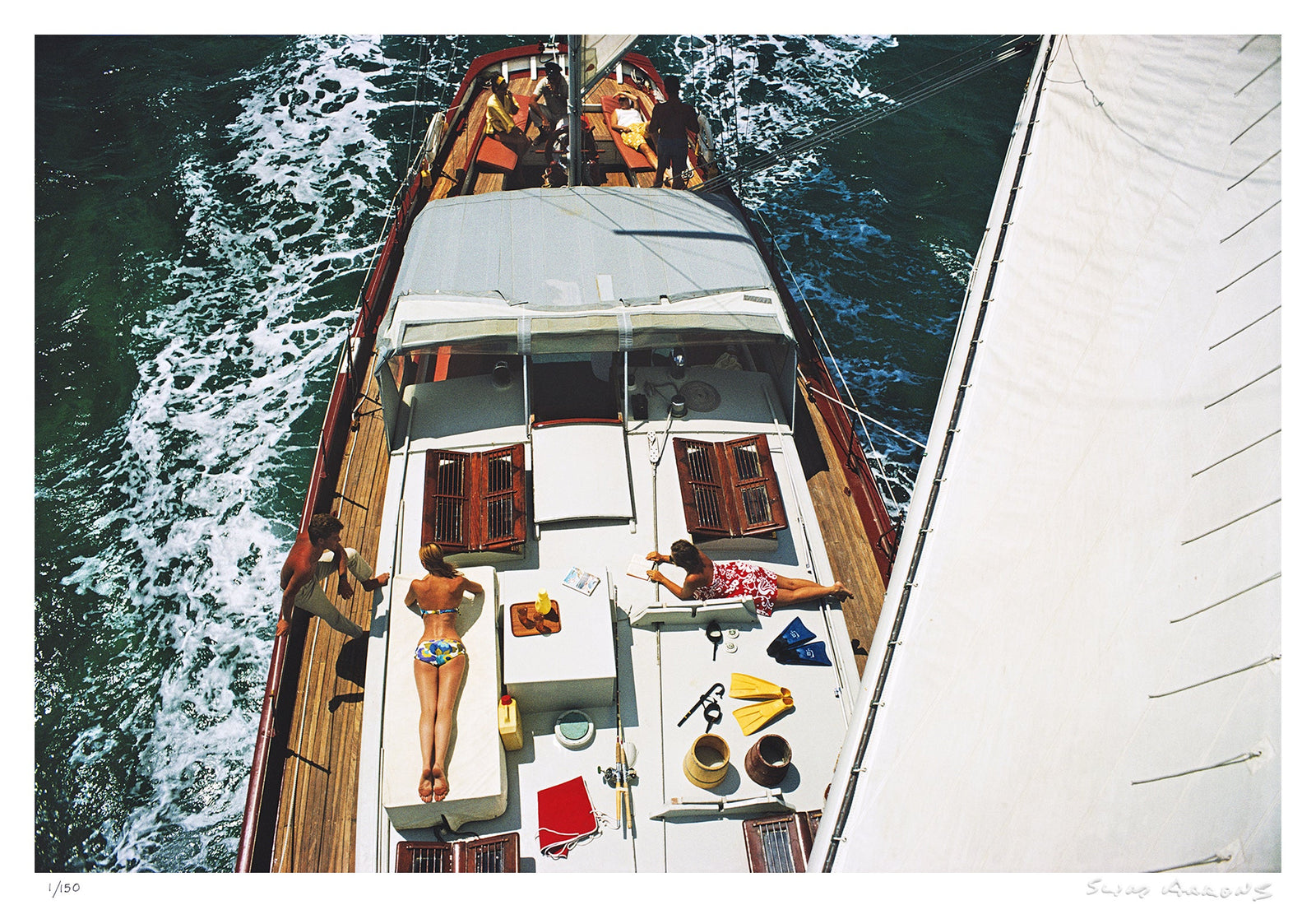 deck dwellers - Slim Aarons - Limited Edition - Estate Stamped - Photography - Getty Images