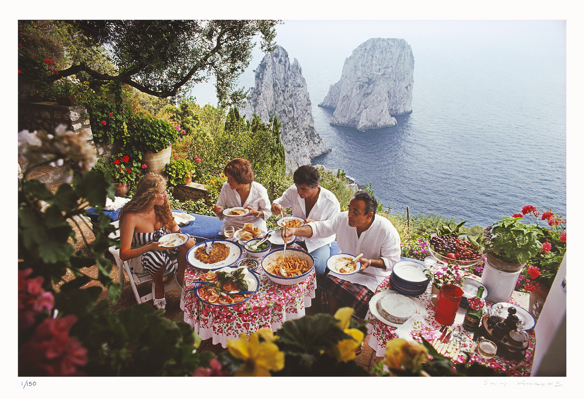 Dining Al Fresco On Capri (Limited Edition)