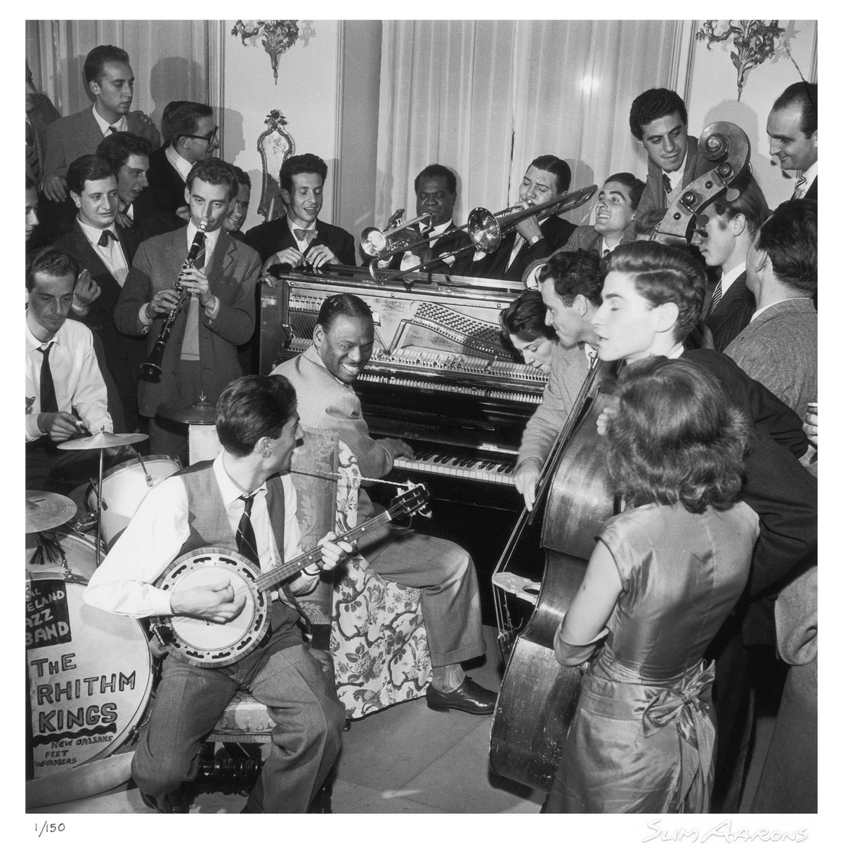dixieland in rome 2 - Slim Aarons - Limited Edition - Estate Stamped - Photography - Getty Images