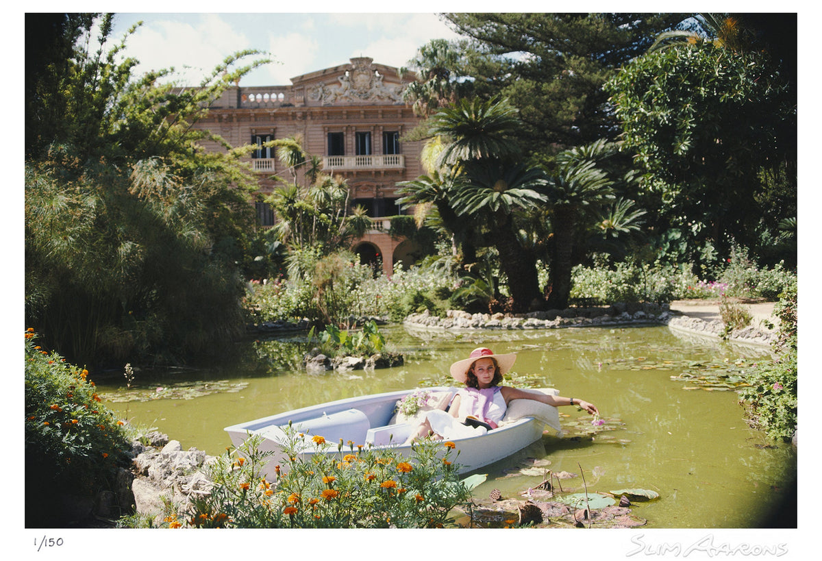 donna fabrizia lanza di mazzarino - Slim Aarons - Limited Edition - Estate Stamped - Photography - Getty Images