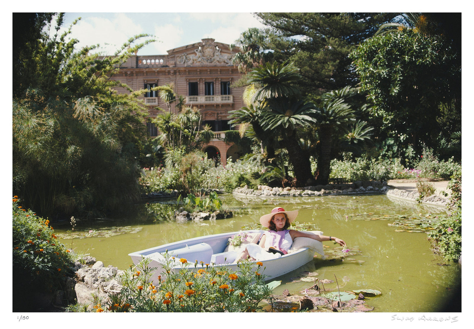 donna fabrizia lanza di mazzarino - Slim Aarons - Limited Edition - Estate Stamped - Photography - Getty Images