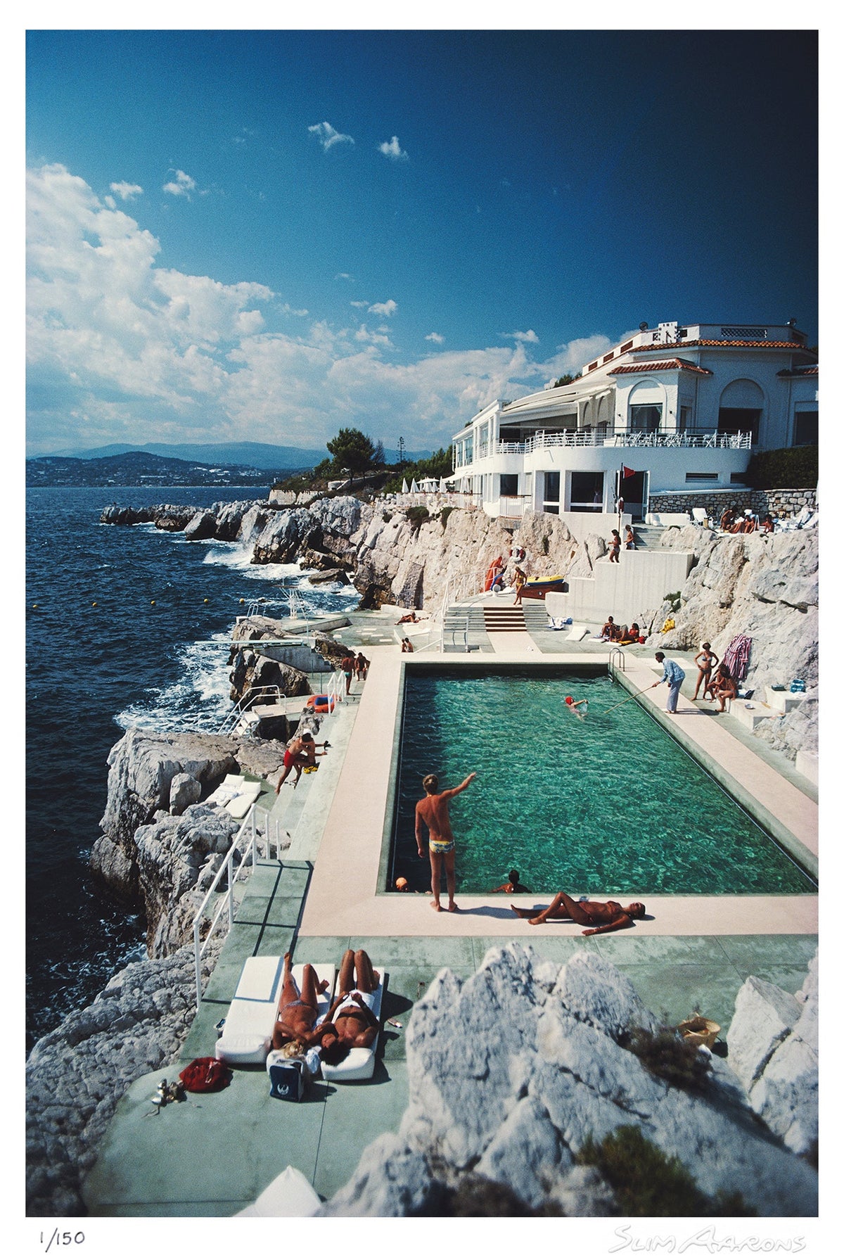 eden roc pool - Slim Aarons - Limited Edition - Estate Stamped - Photography - Getty Images