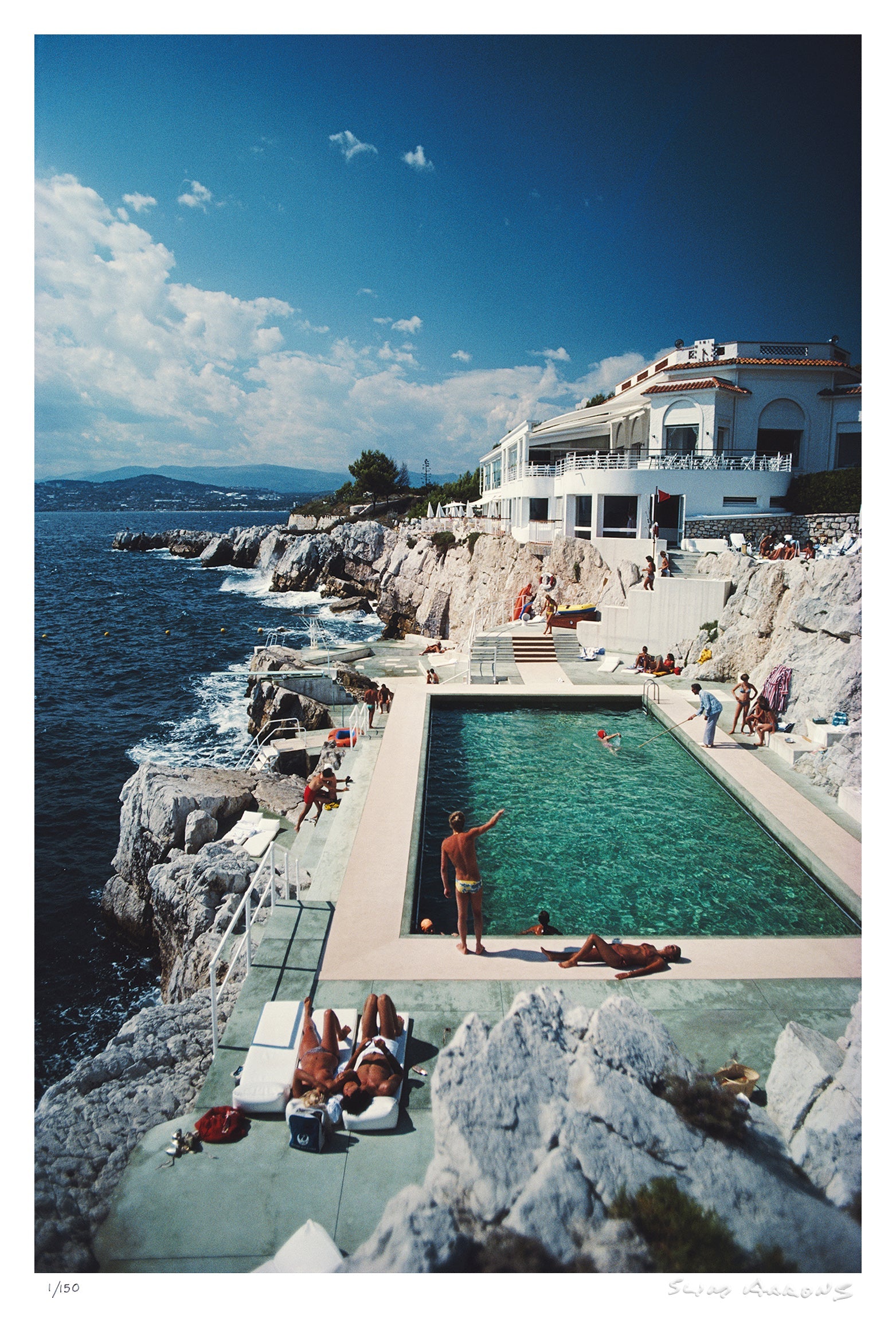 eden roc pool - Slim Aarons - Limited Edition - Estate Stamped - Photography - Getty Images