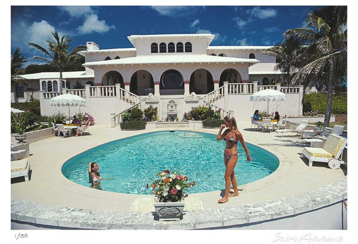 elephant walk - Slim Aarons - Limited Edition - Estate Stamped - Photography - Getty Images