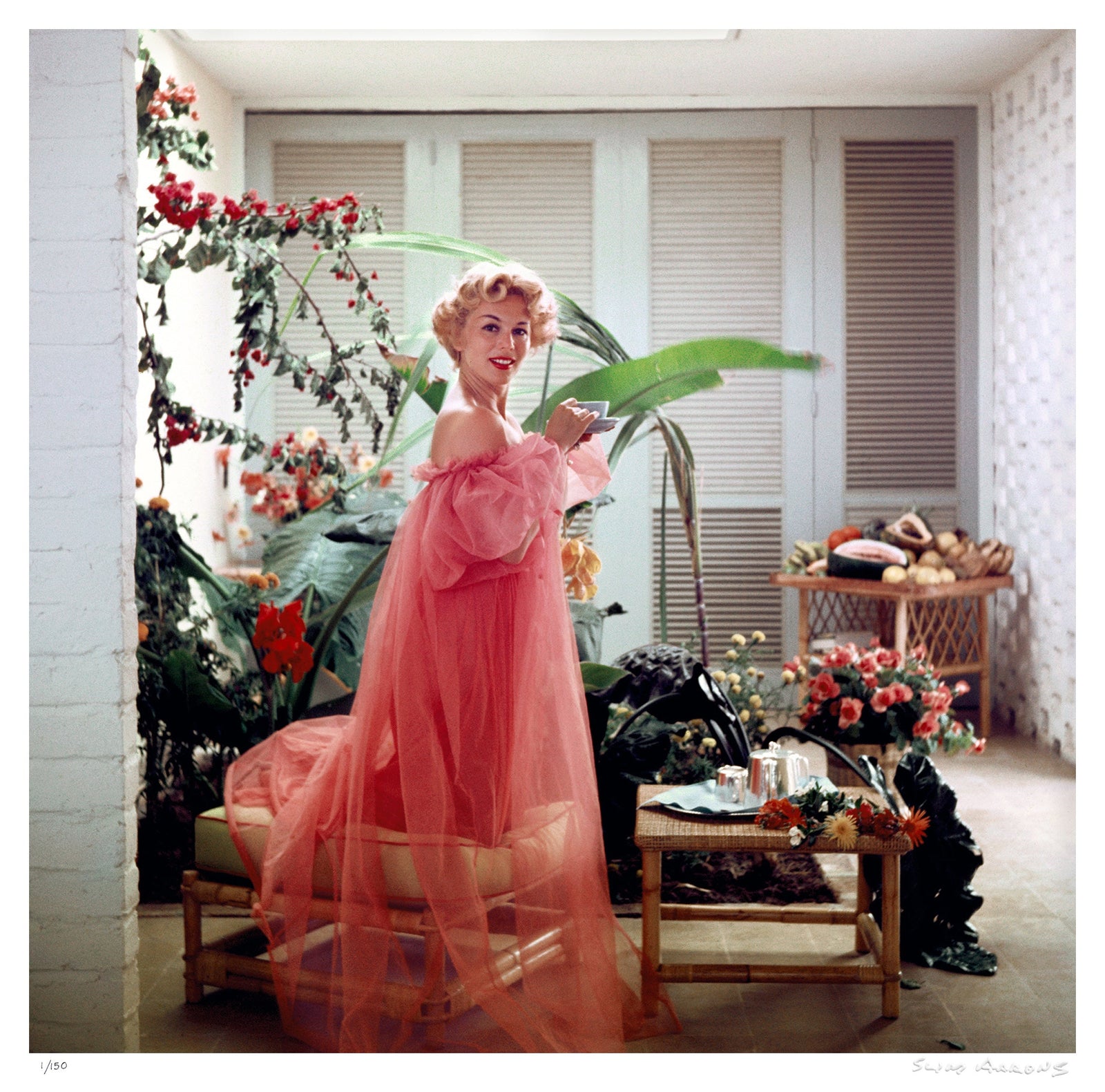 eva gabor - Slim Aarons - Limited Edition - Estate Stamped - Photography - Getty Images