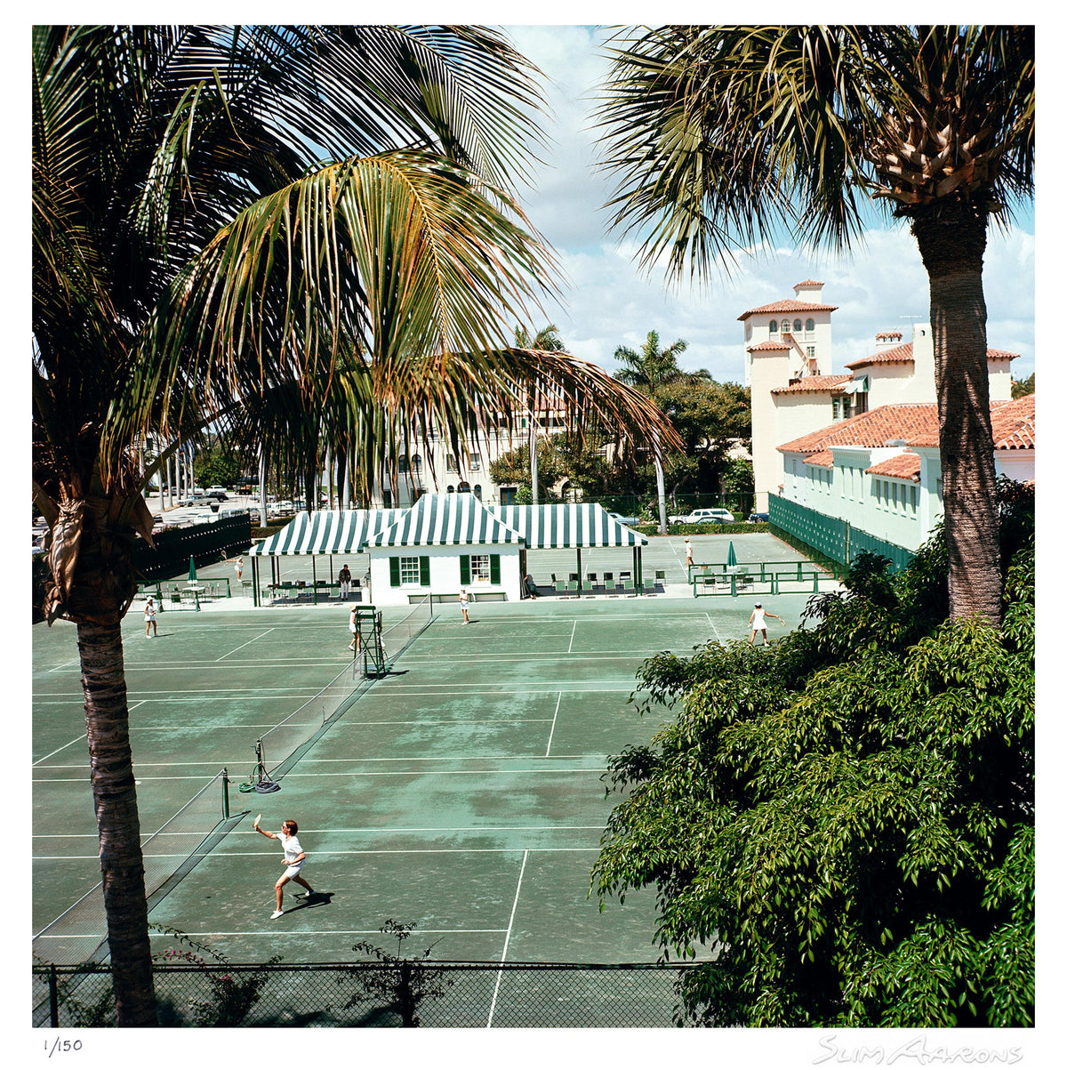 everglades tennis club - Slim Aarons - Limited Edition - Estate Stamped - Photography - Getty Images