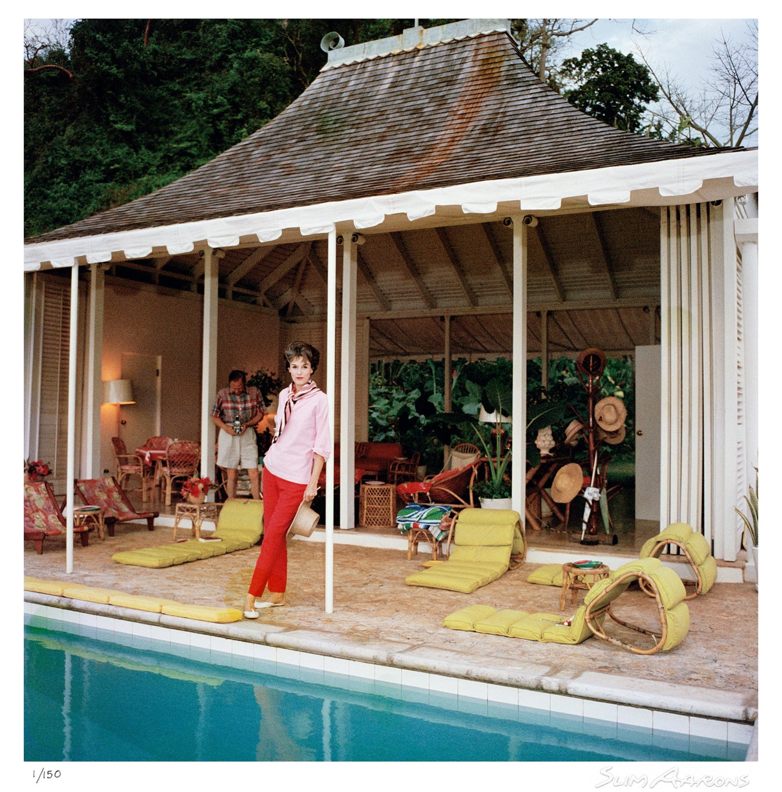 family snapper - Slim Aarons - Limited Edition - Estate Stamped - Photography - Getty Images