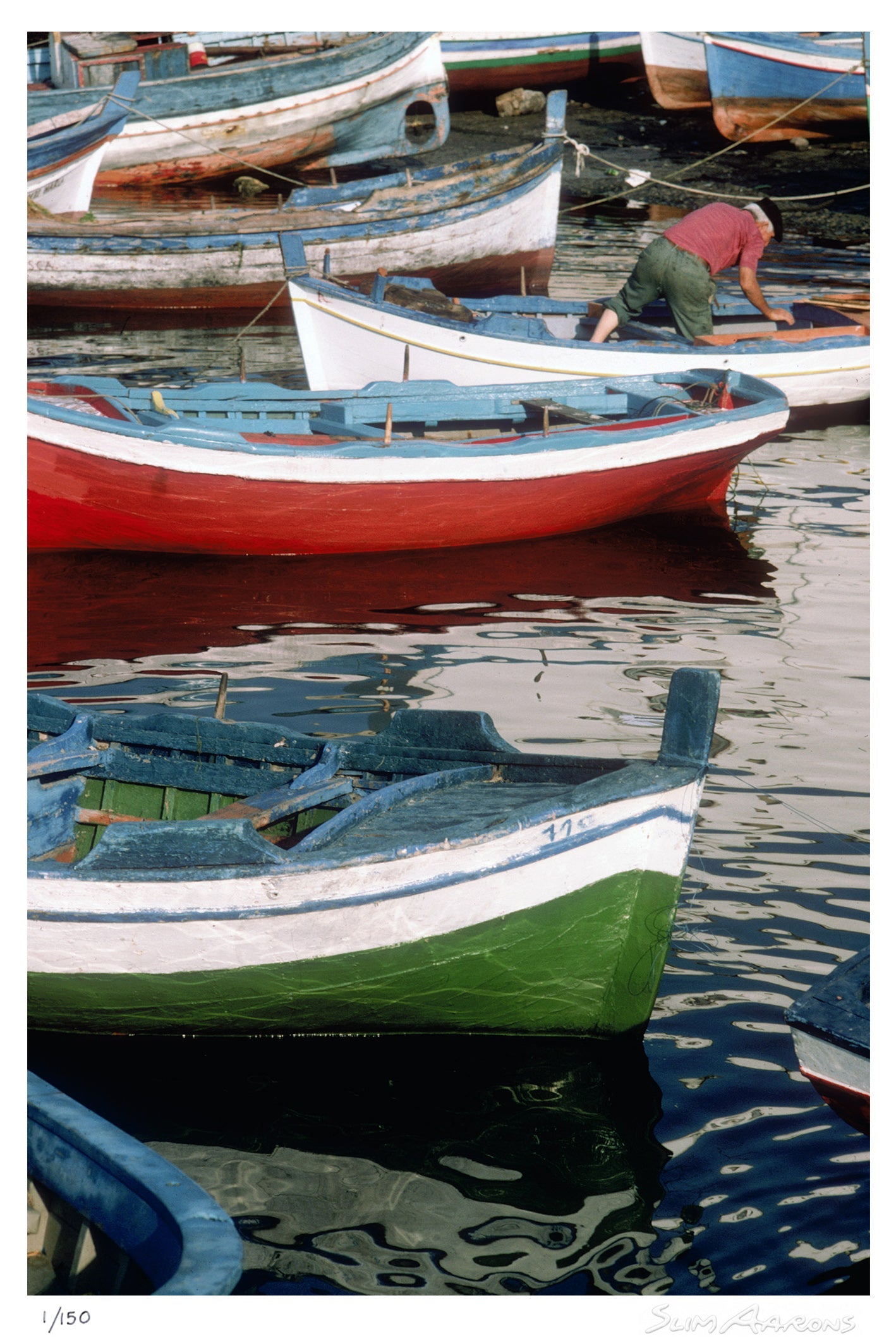 fishing boats 1 - Slim Aarons - Limited Edition - Estate Stamped - Photography - Getty Images