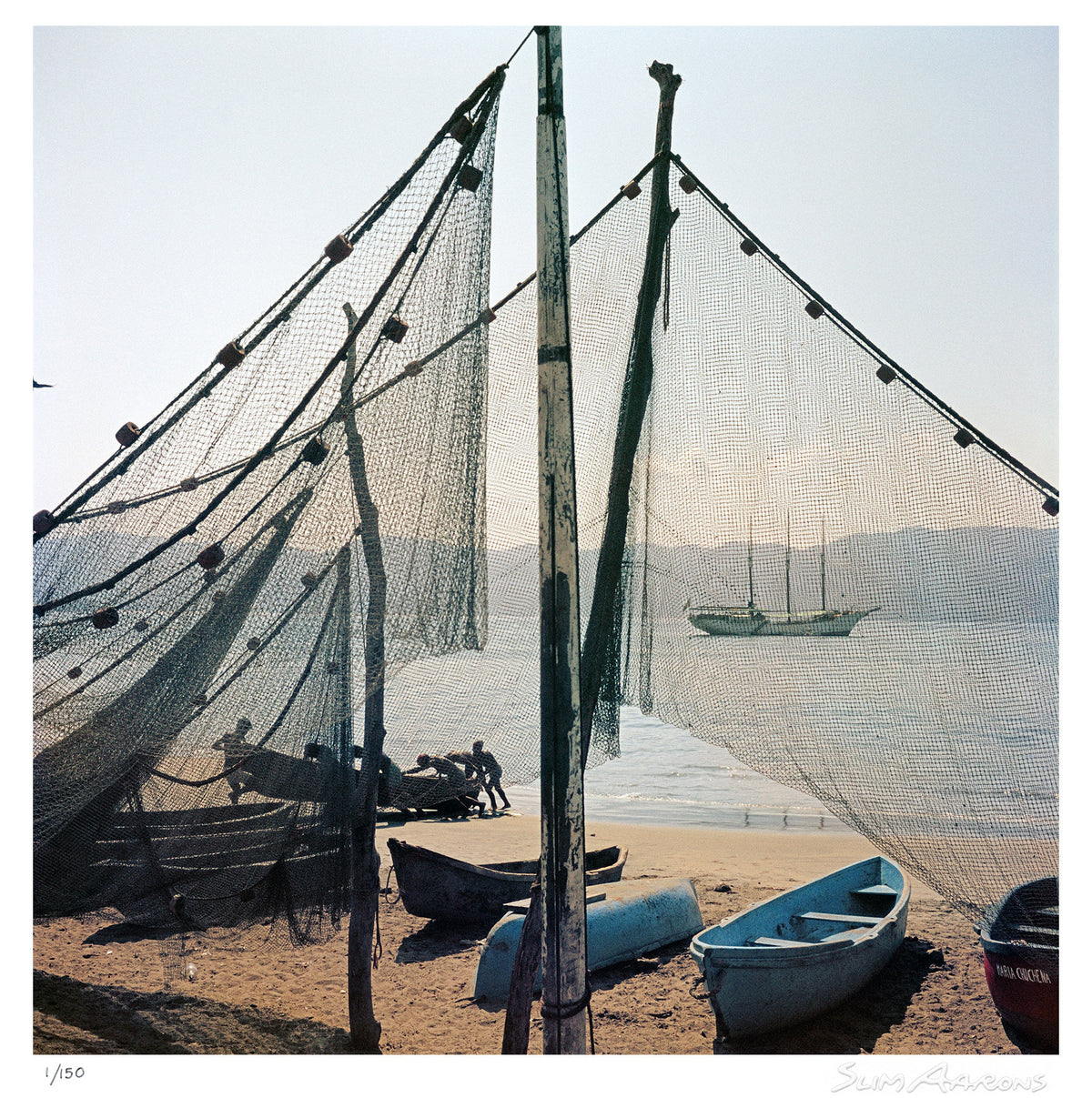 fishing boats 3 - Slim Aarons - Limited Edition - Estate Stamped - Photography - Getty Images