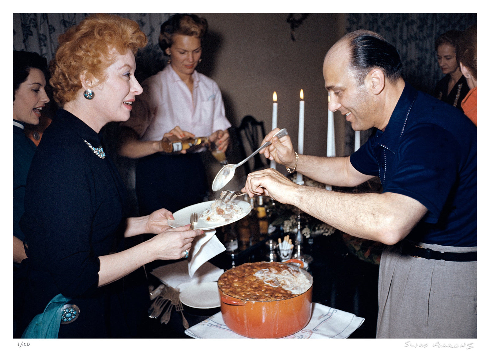 food for the stars - Slim Aarons - Limited Edition - Estate Stamped - Photography - Getty Images