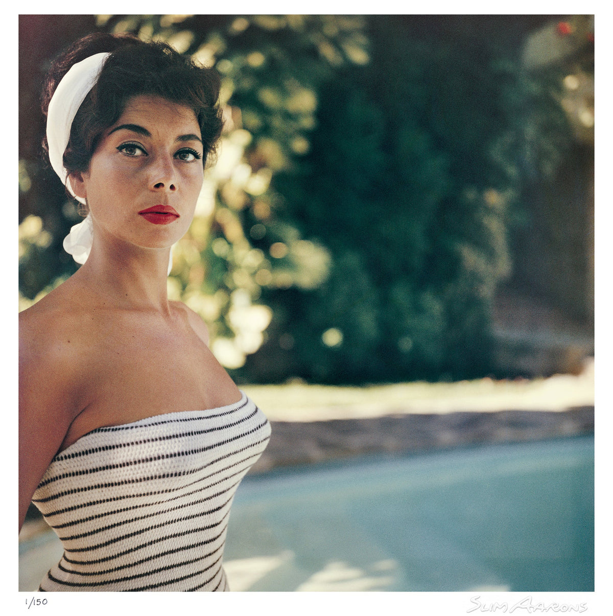 francine brandt - Slim Aarons - Limited Edition - Estate Stamped - Photography - Getty Images