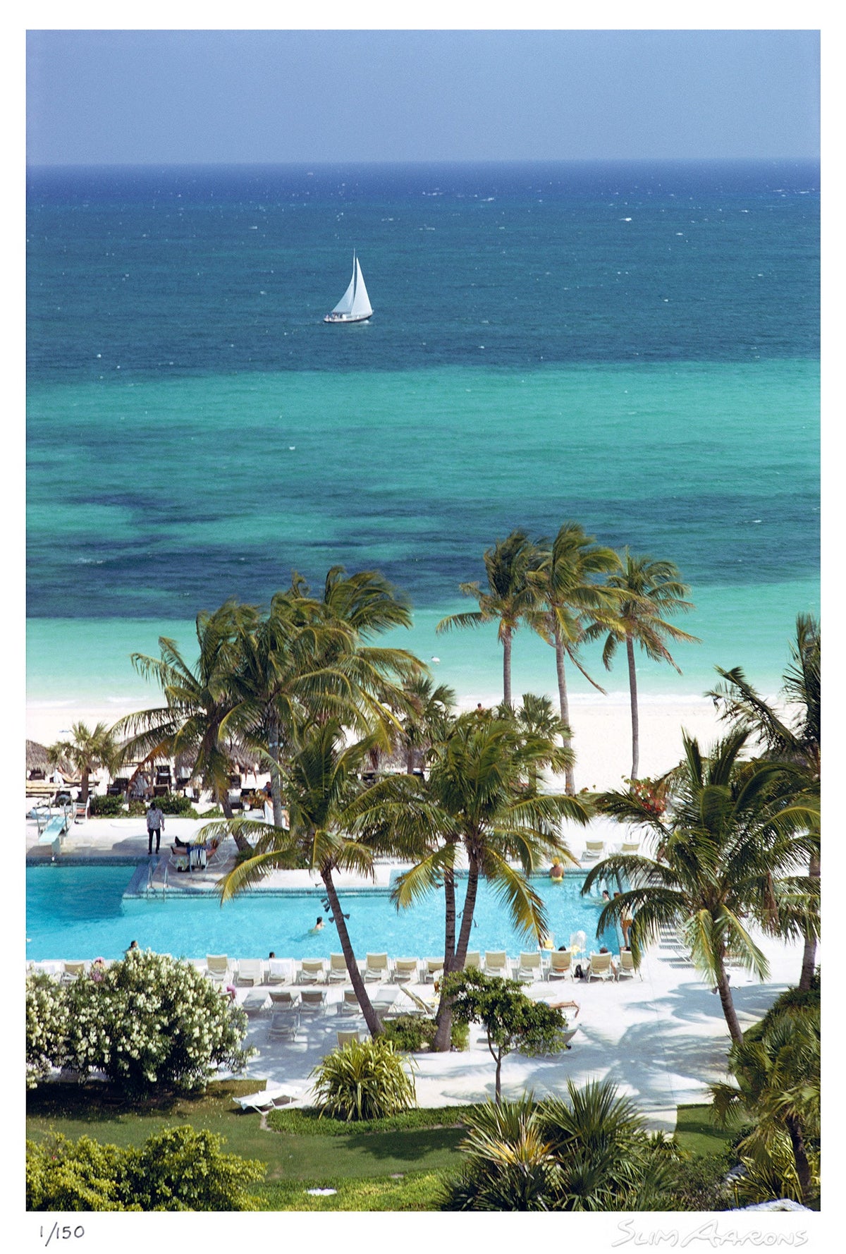 freeport beach - Slim Aarons - Limited Edition - Estate Stamped - Photography - Getty Images