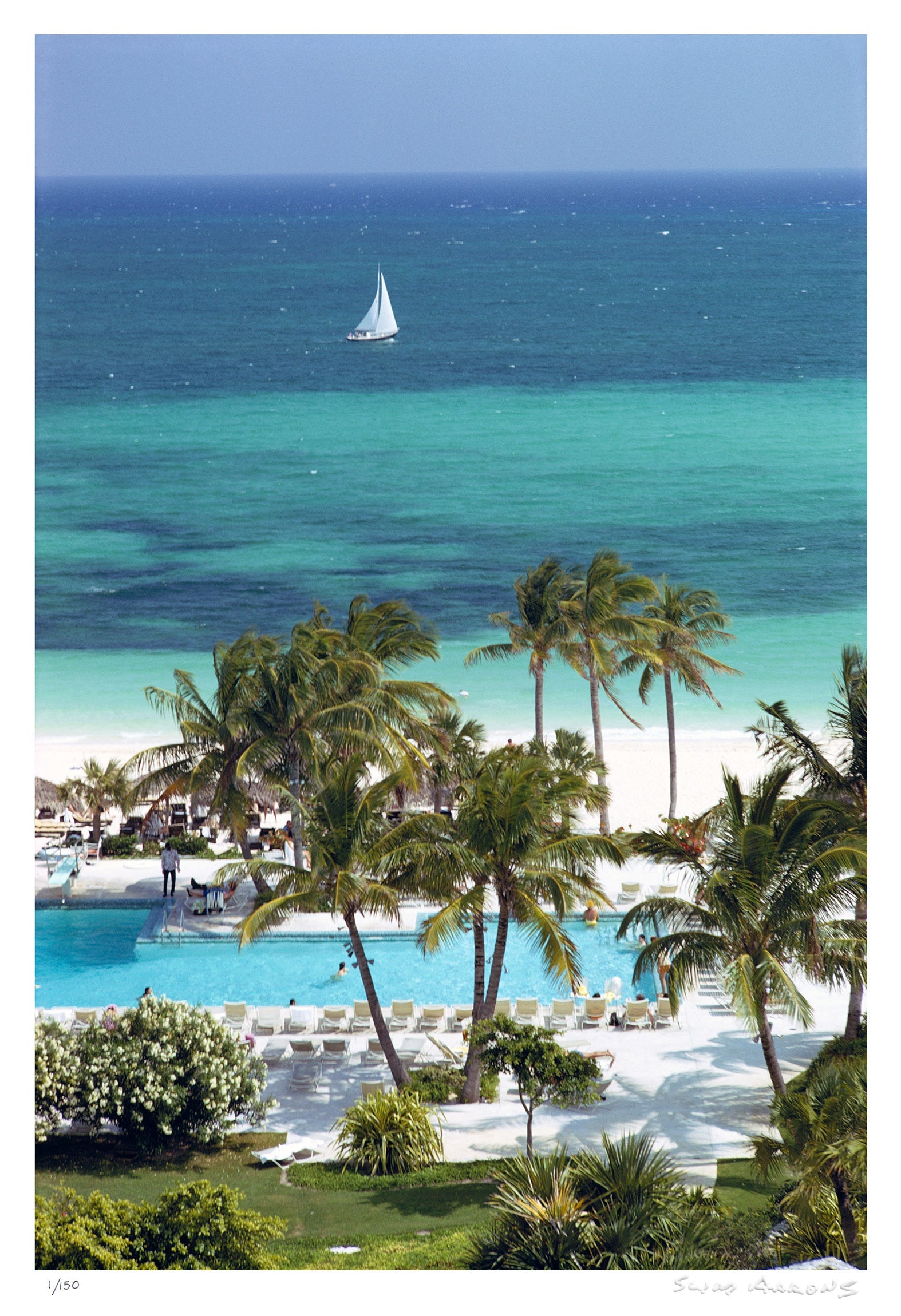 freeport beach - Slim Aarons - Limited Edition - Estate Stamped - Photography - Getty Images