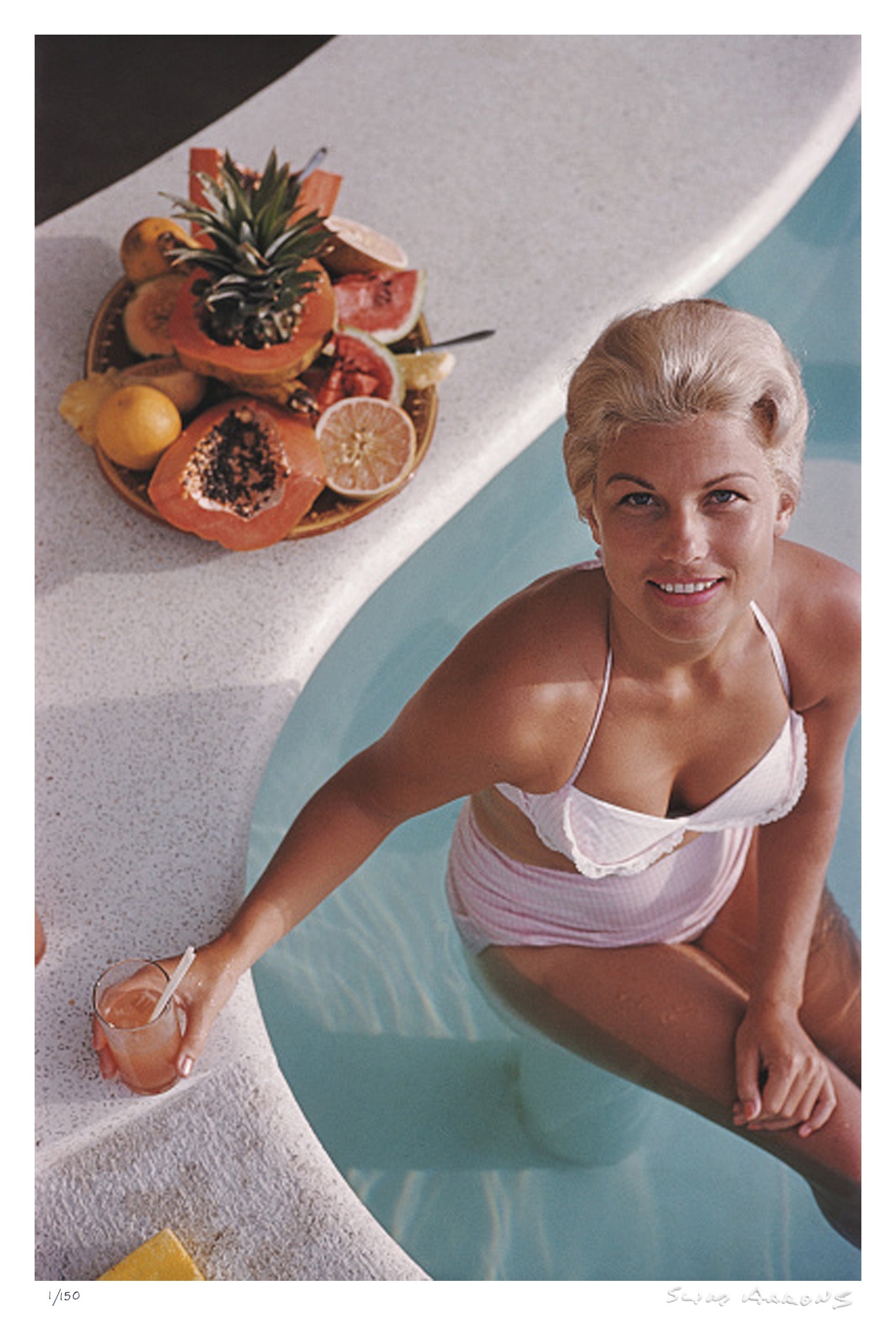 fruit cocktail - Slim Aarons - Limited Edition - Estate Stamped - Photography - Getty Images