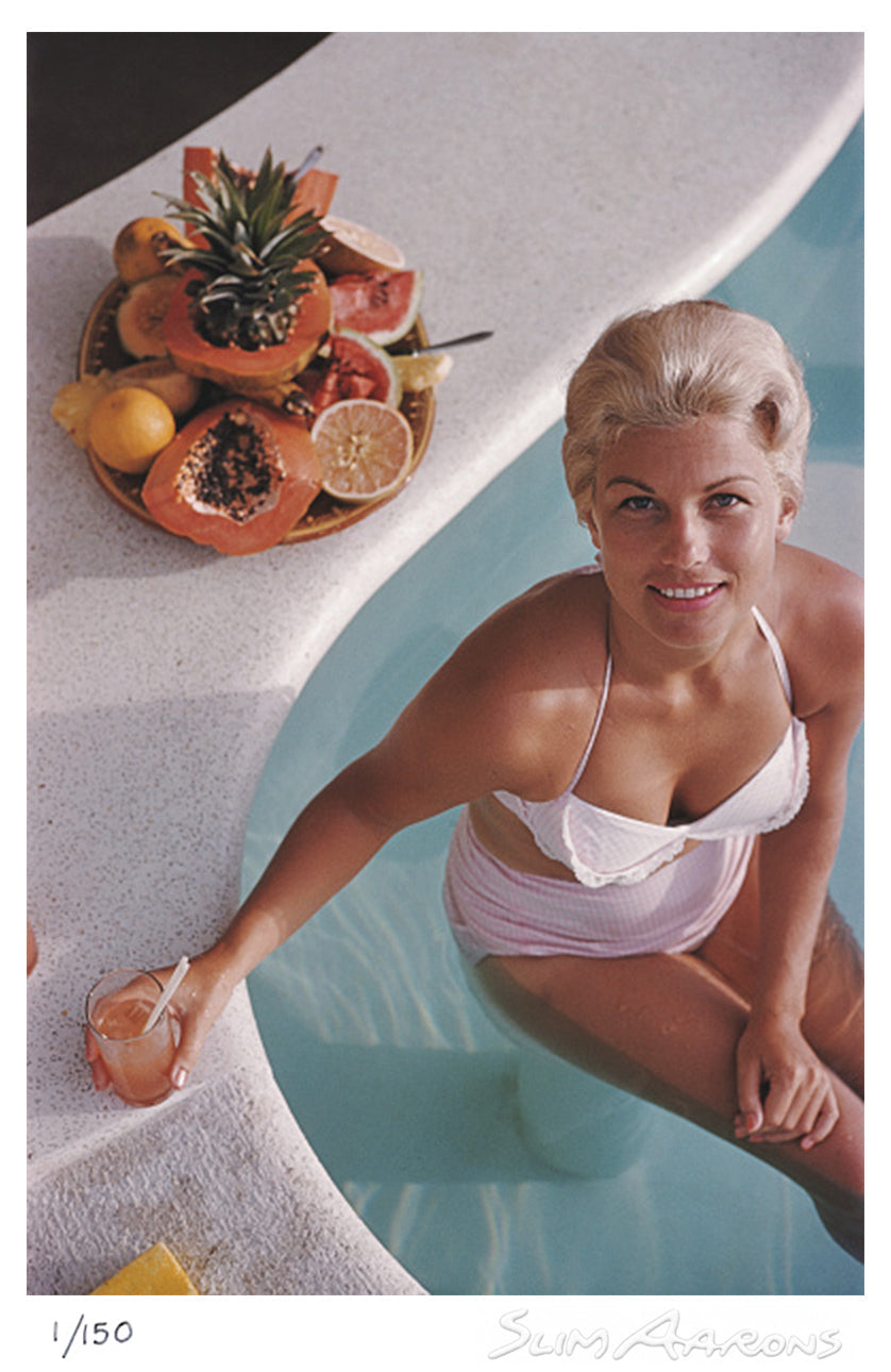 fruit cocktail - Slim Aarons - Limited Edition - Estate Stamped - Photography - Getty Images