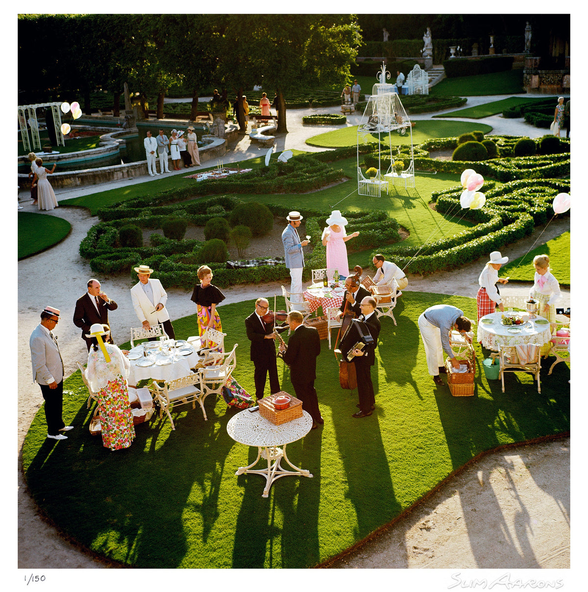 garden party - Slim Aarons - Limited Edition - Estate Stamped - Photography - Getty Images