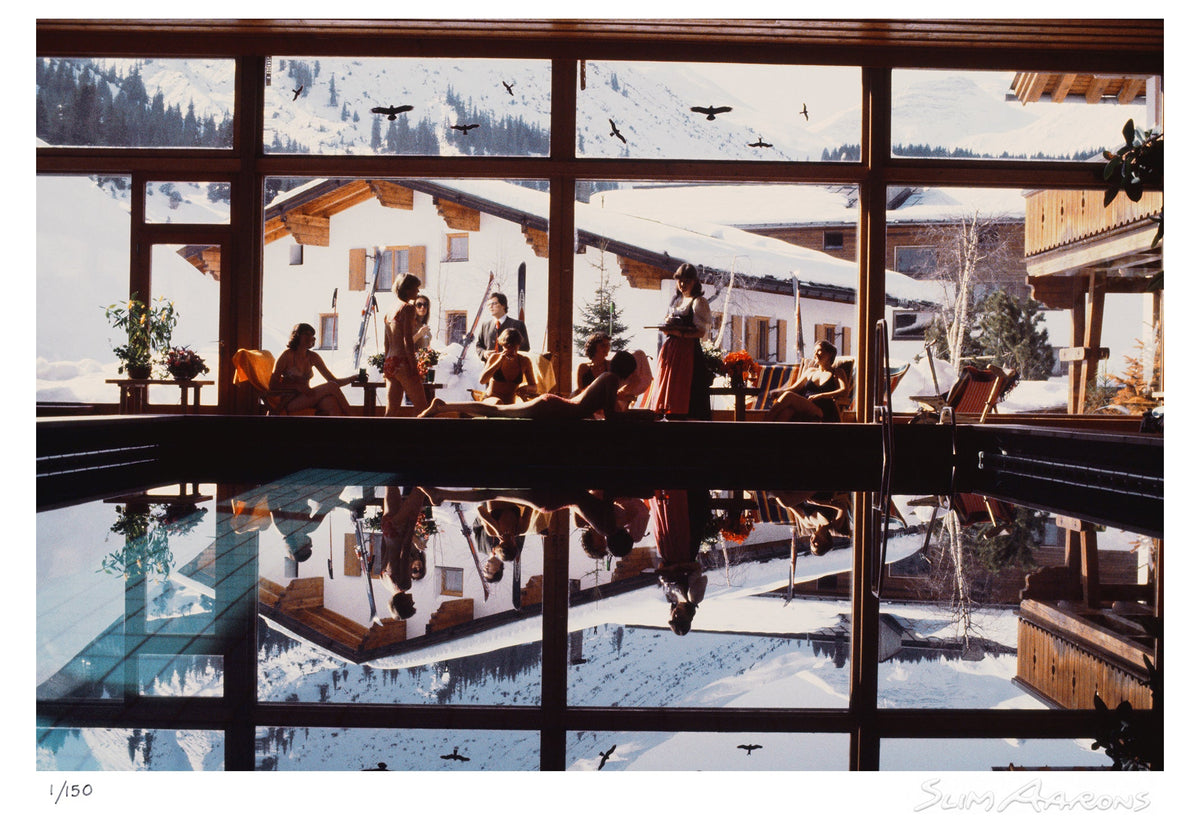 gasthof post pool - Slim Aarons - Limited Edition - Estate Stamped - Photography - Getty Images