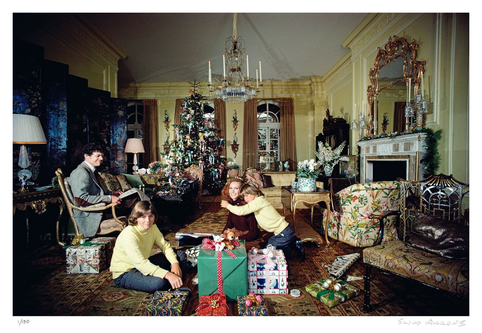 getty christmas - Slim Aarons - Limited Edition - Estate Stamped - Photography - Getty Images