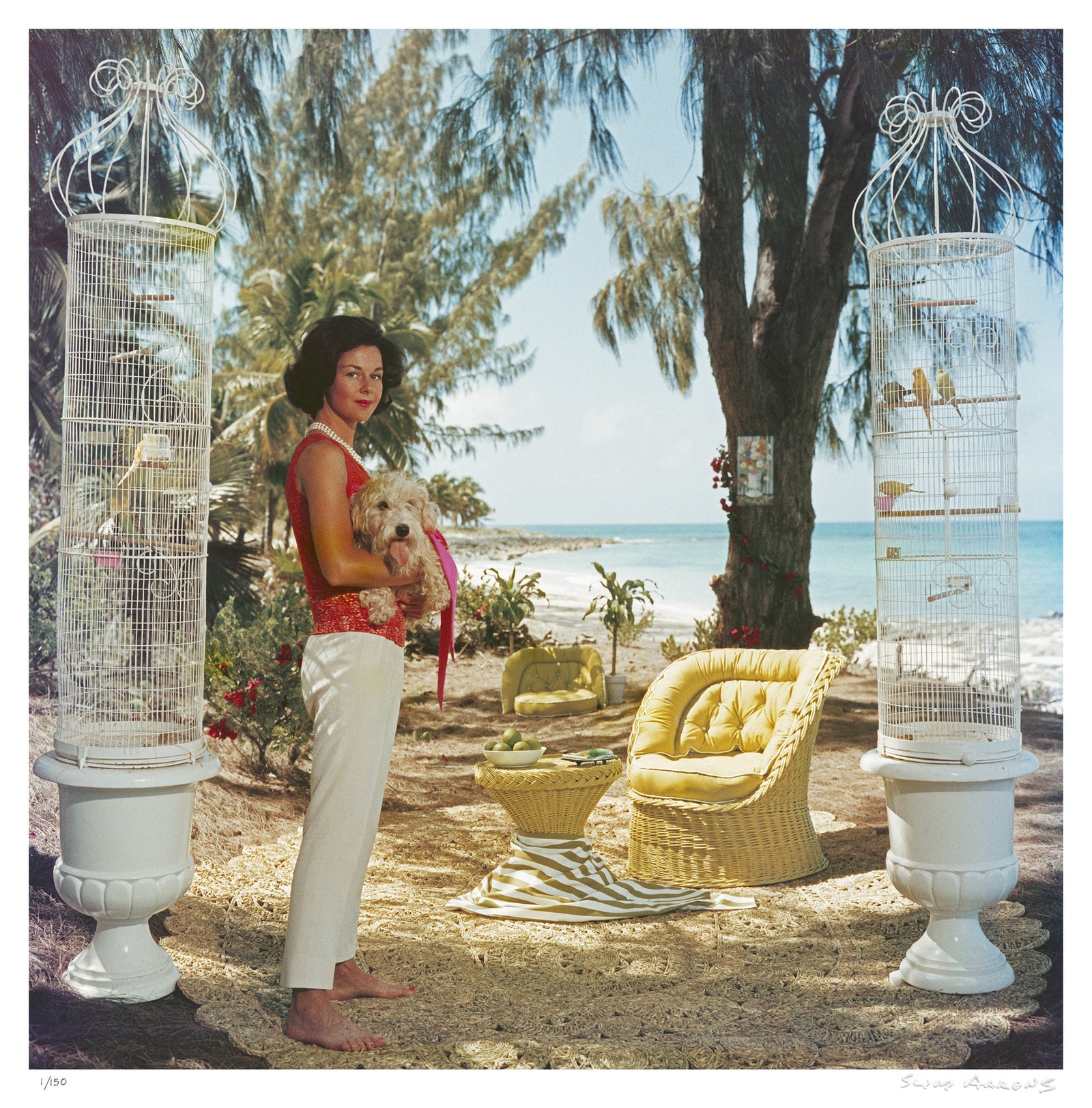 gloria schiff - Slim Aarons - Limited Edition - Estate Stamped - Photography - Getty Images