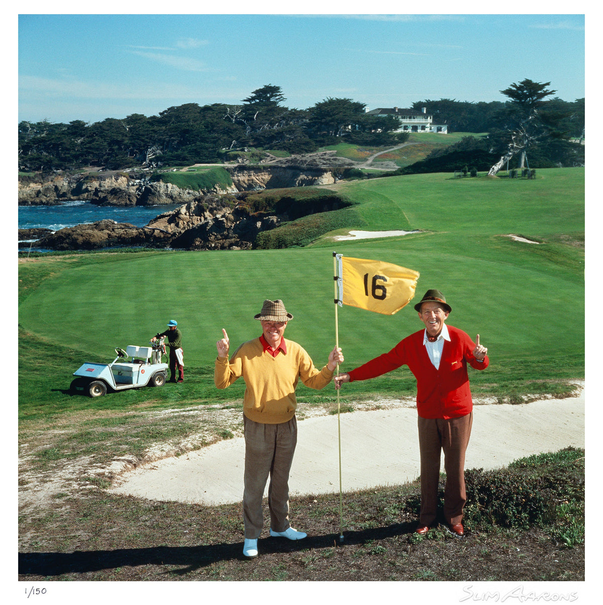 golfing pals - Slim Aarons - Limited Edition - Estate Stamped - Photography - Getty Images