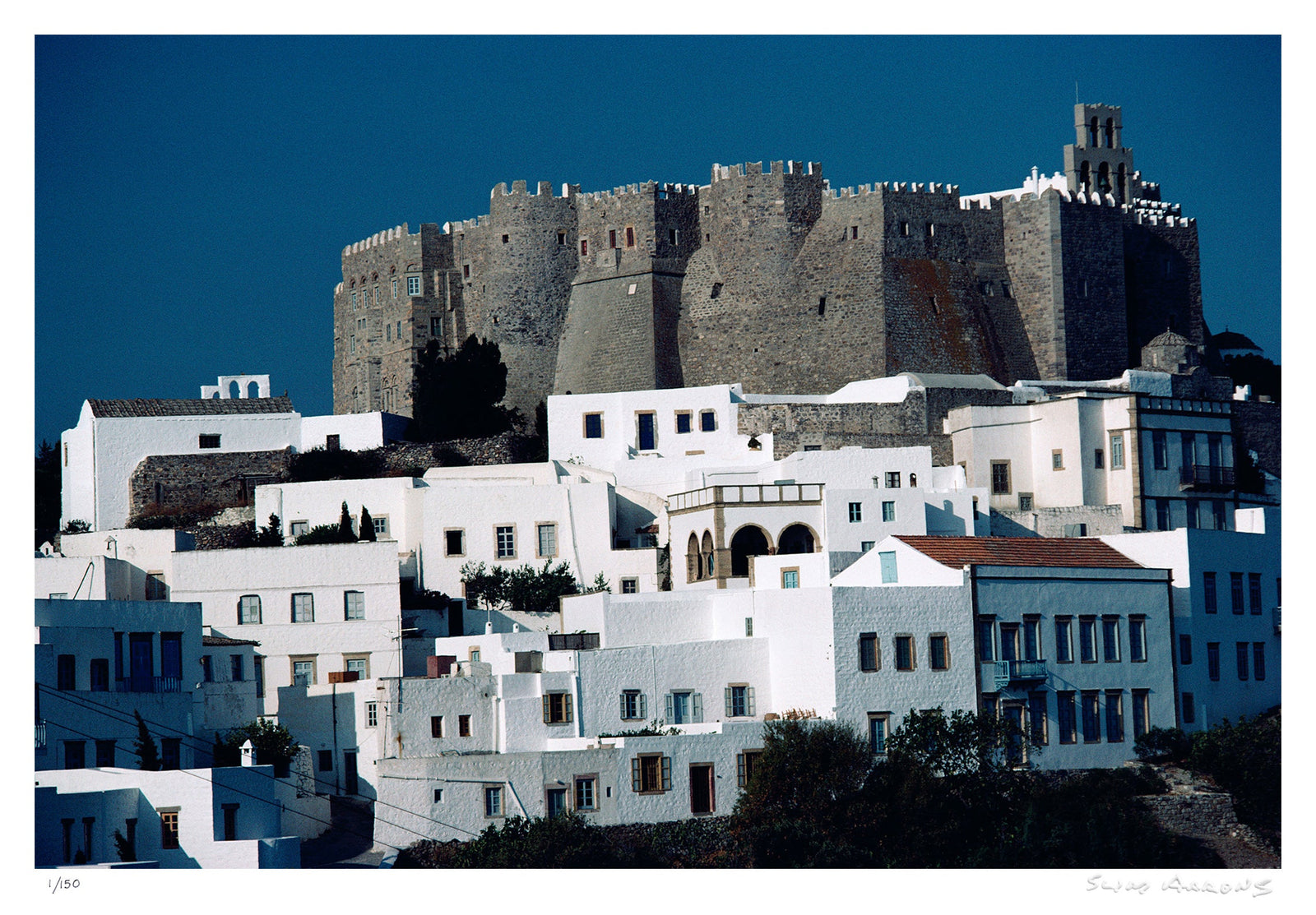 greek monastery - Slim Aarons - Limited Edition - Estate Stamped - Photography - Getty Images