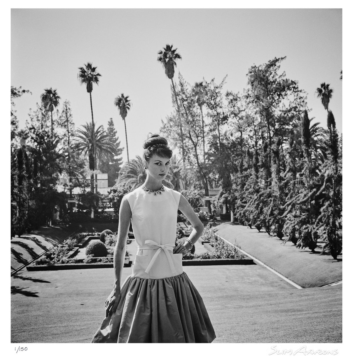 gretchen van de kamp ward in gustave tassell - Slim Aarons - Limited Edition - Estate Stamped - Photography - Getty Images