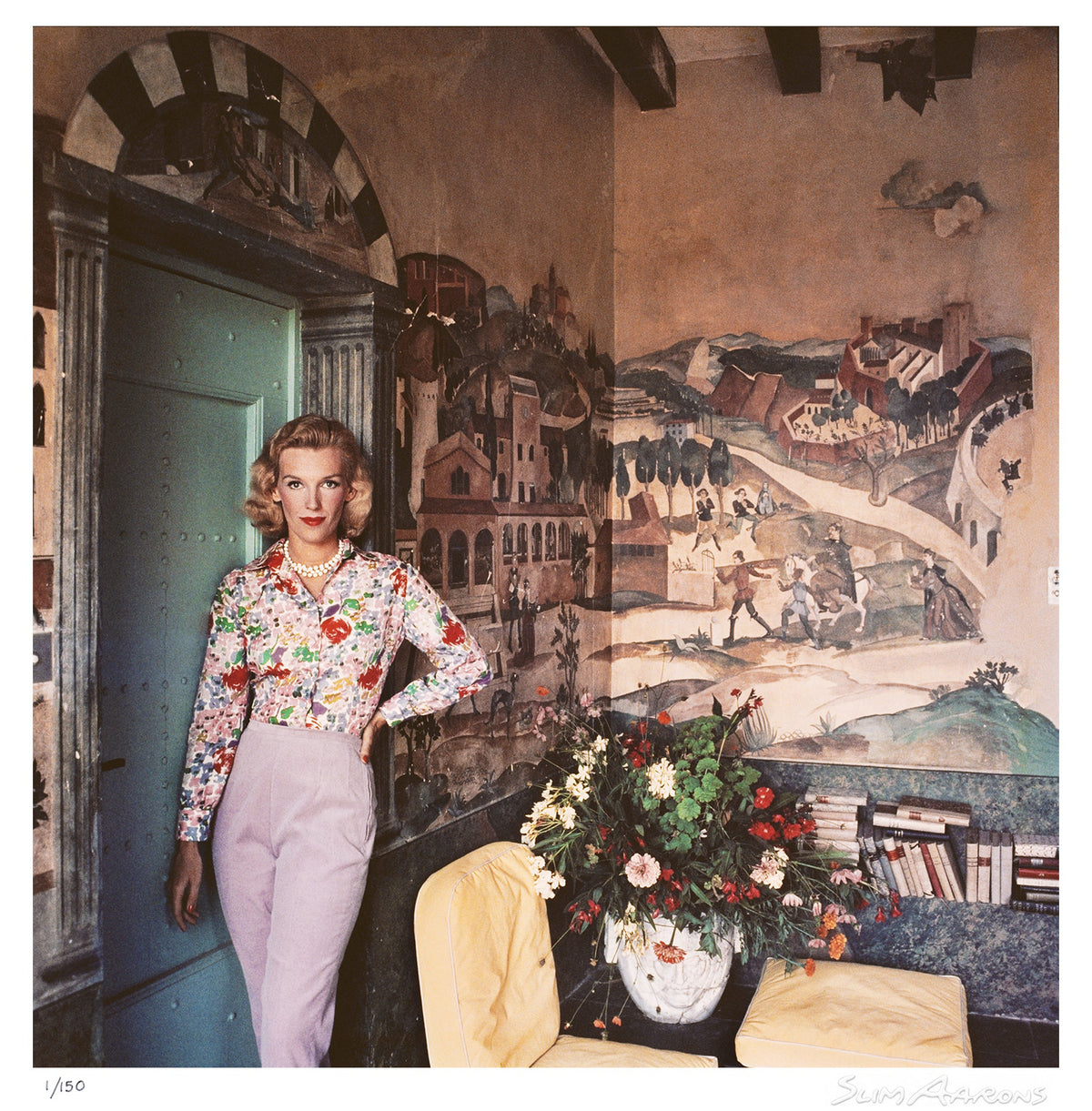 harriet at mougins - Slim Aarons - Limited Edition - Estate Stamped - Photography - Getty Images