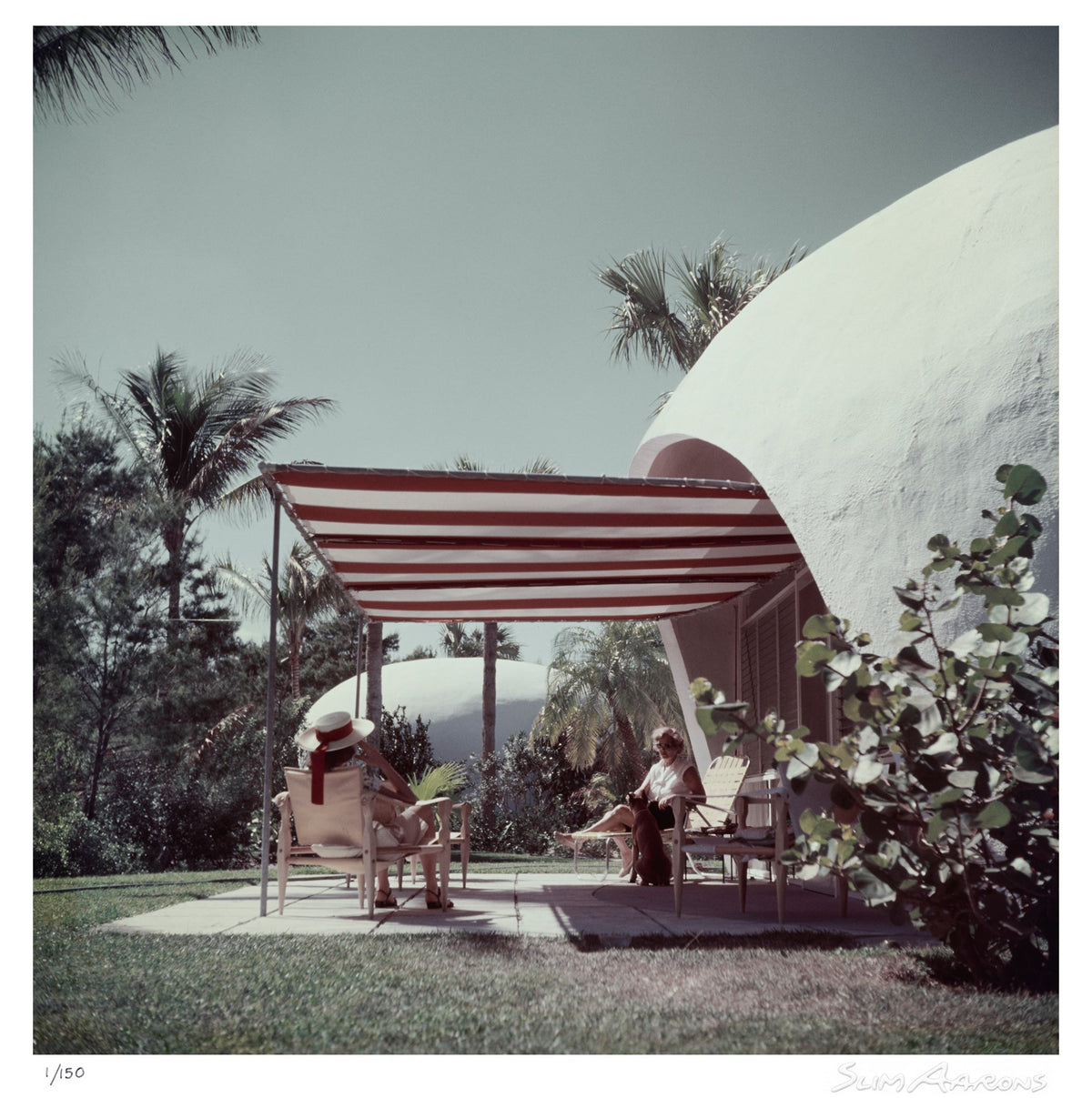 hobe sound bubble houses - Slim Aarons - Limited Edition - Estate Stamped - Photography - Getty Images